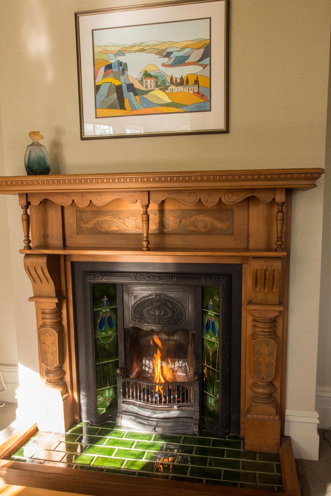 Registers Custom Fireplace