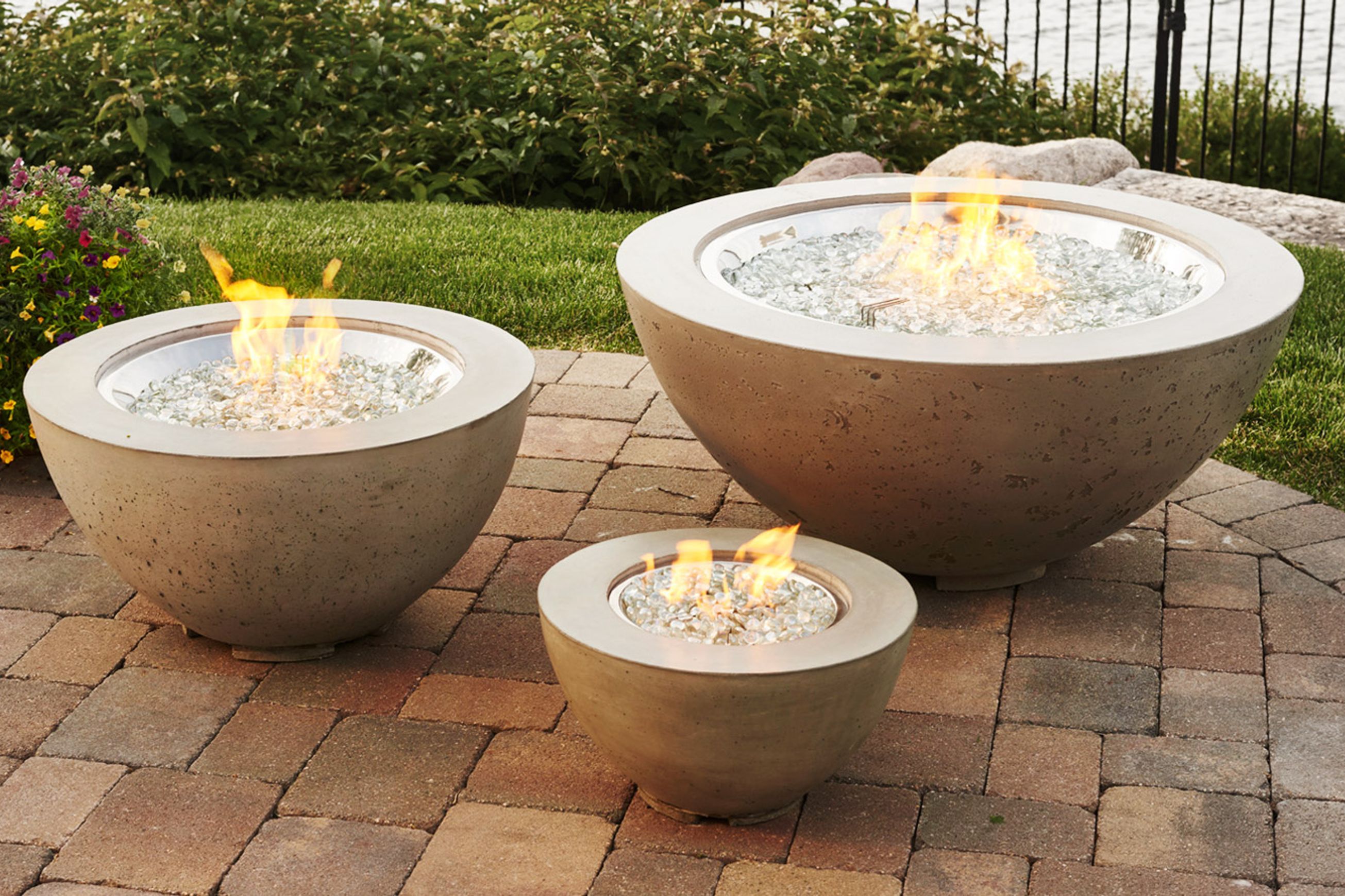 Rhode Island Outdoor Fireplace
