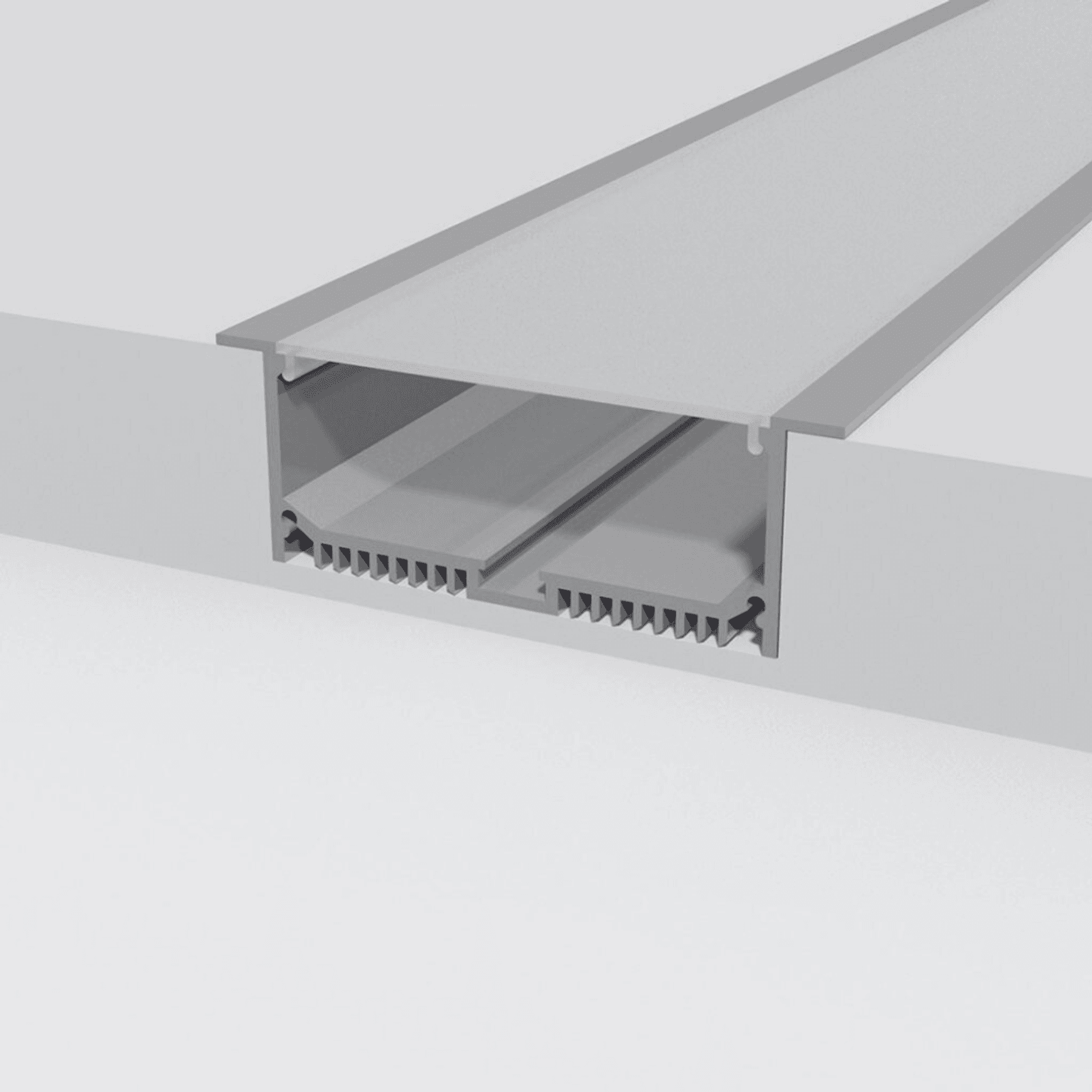32mm Deep Recessed Extrusion Light