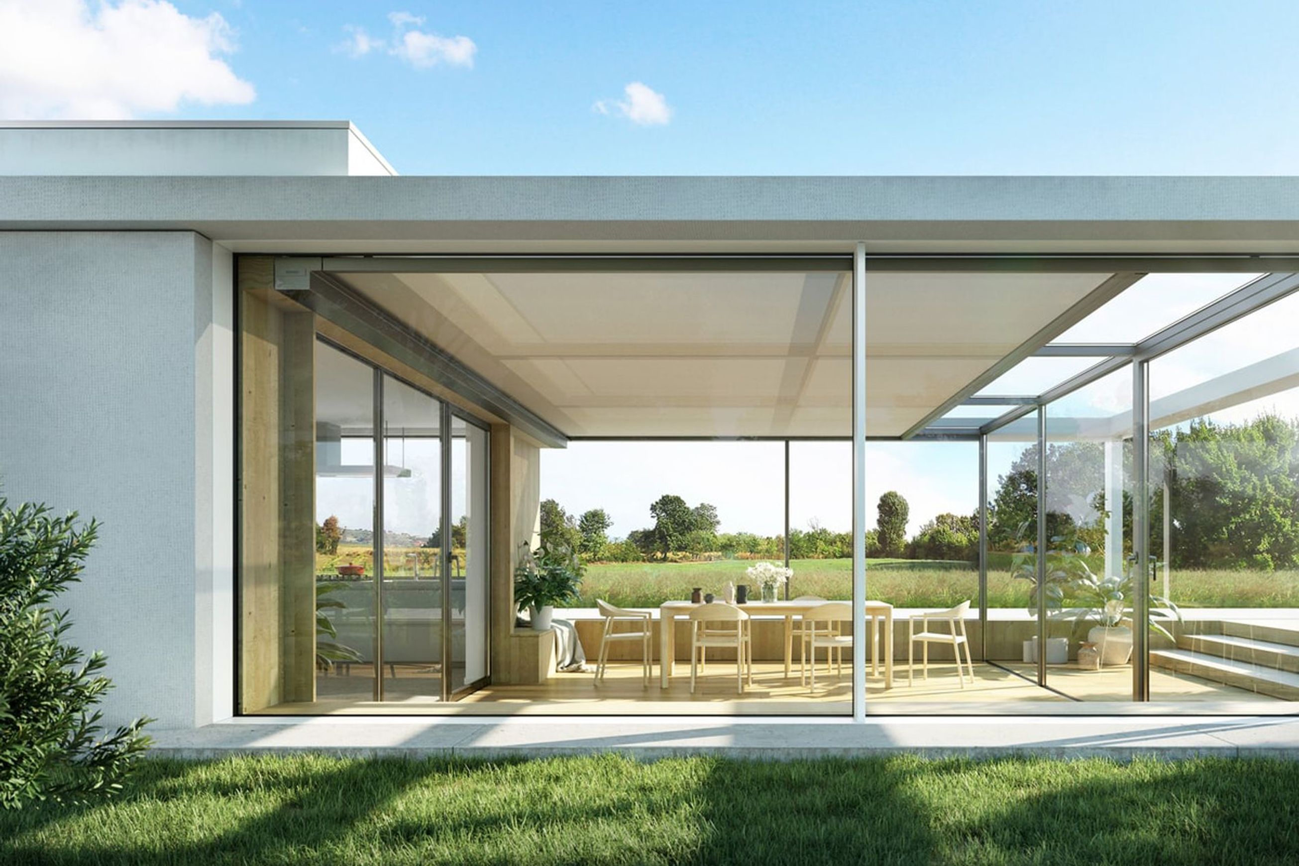 W10 Conservatory Awning (Under Glass) | Warema