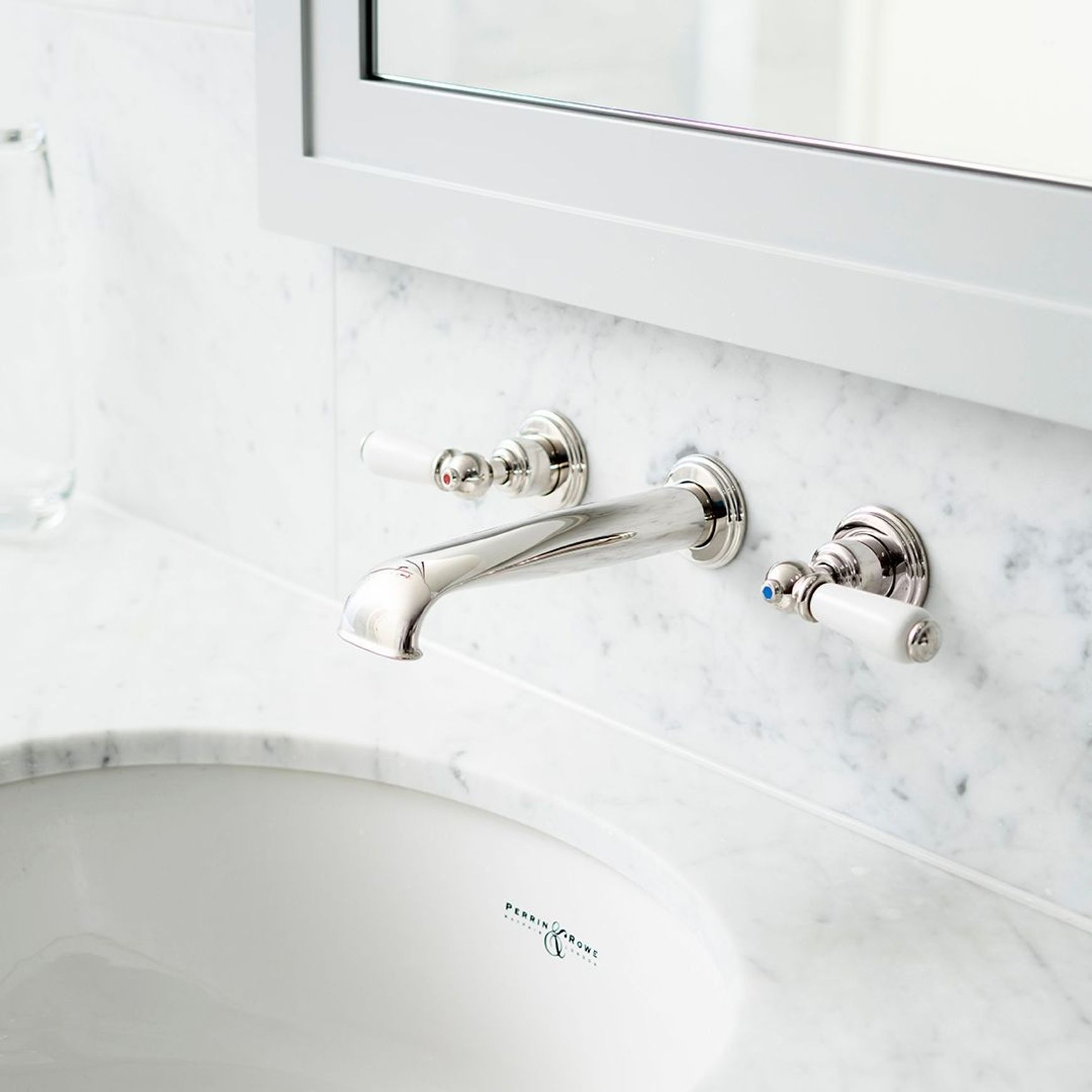 Perrin & Rowe Low Spout Basin Set