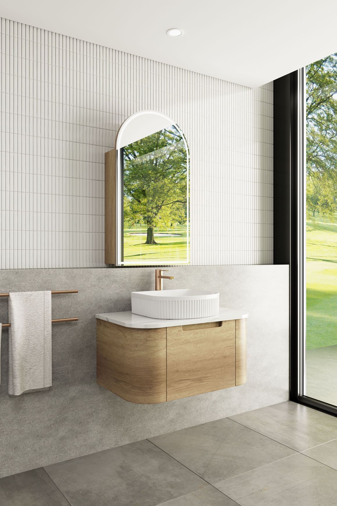 Aulic Carita Wall Hung Vanities
