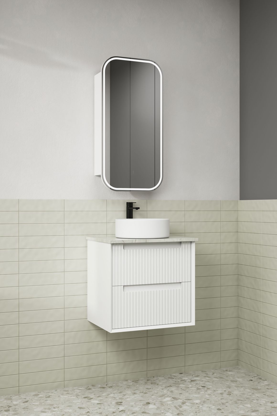 Aulic Flauto Wall Hung Vanities