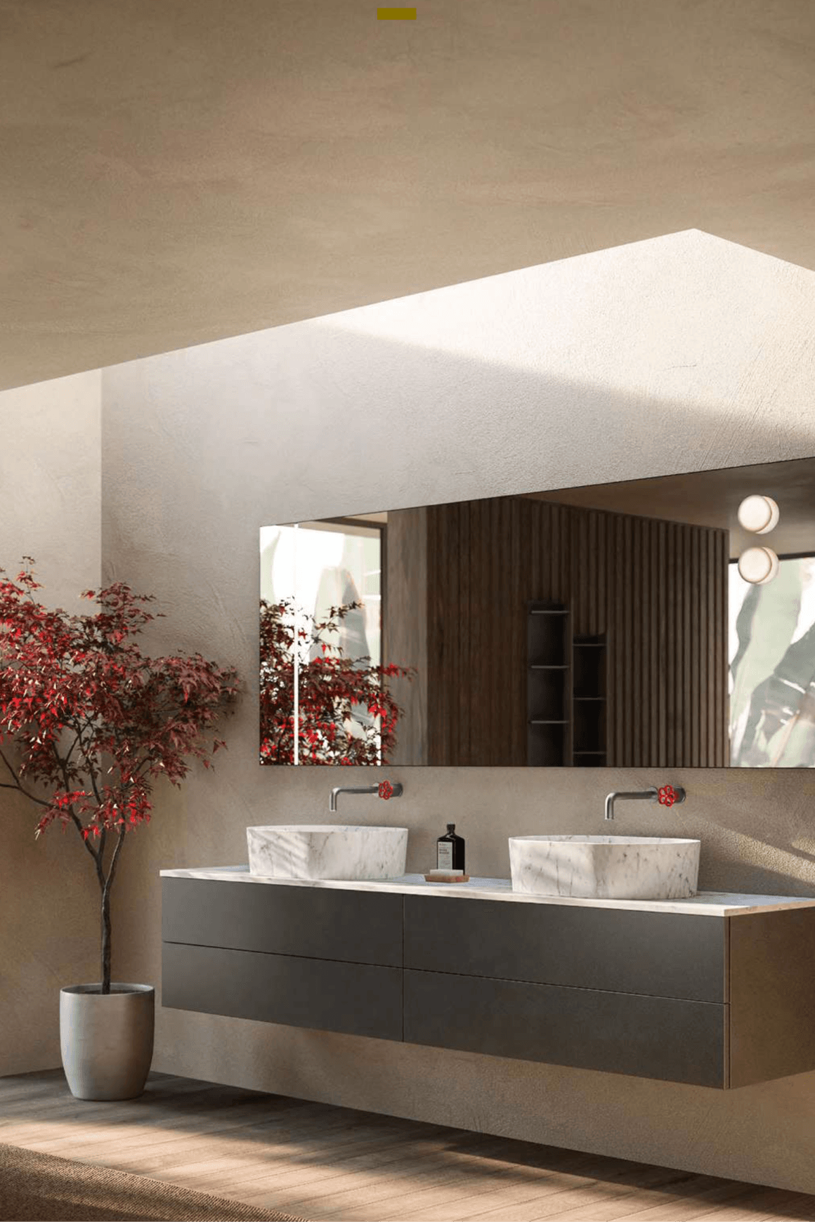 Simple Bathroom System by Boffi