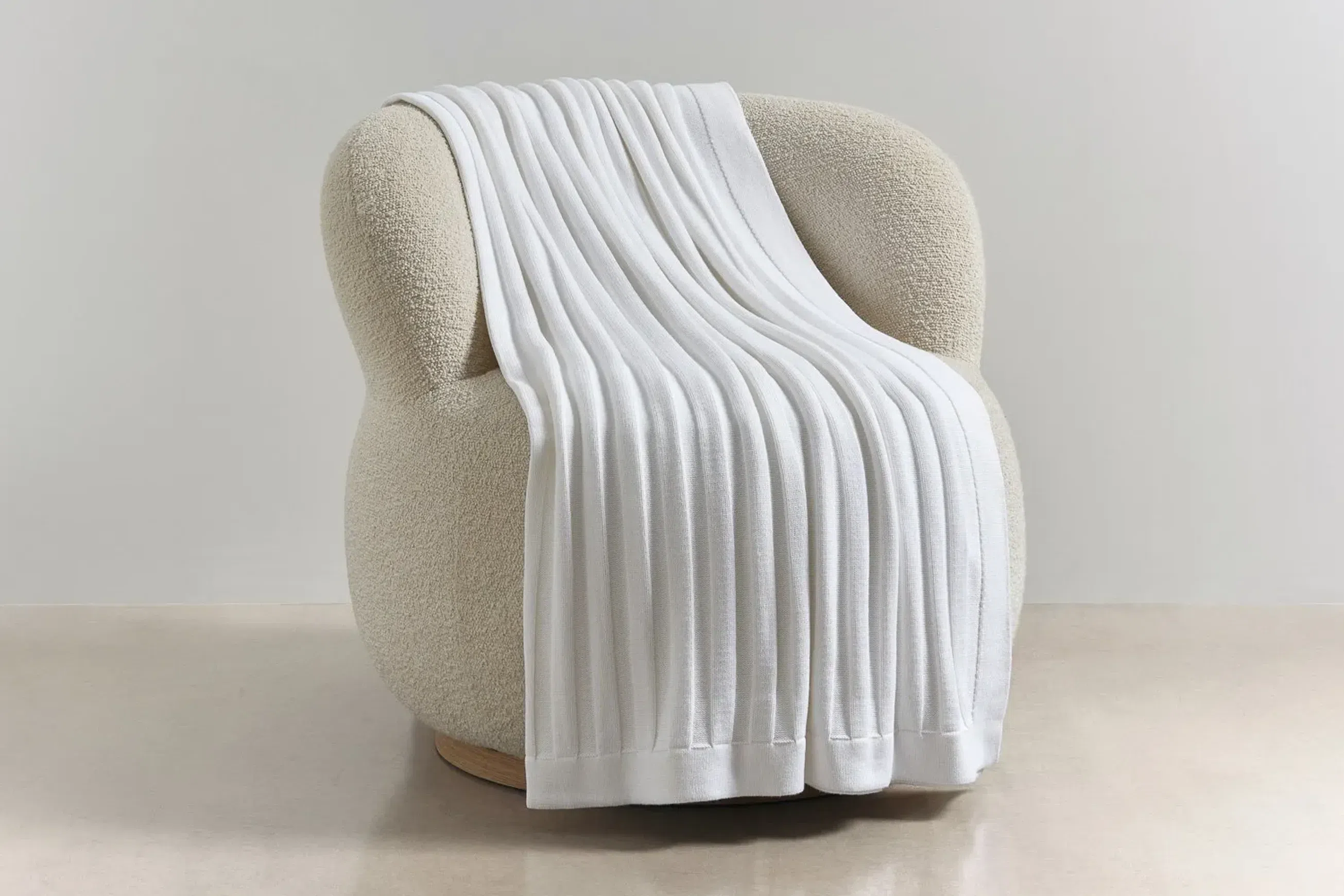 Flat Rib Cotton Throws