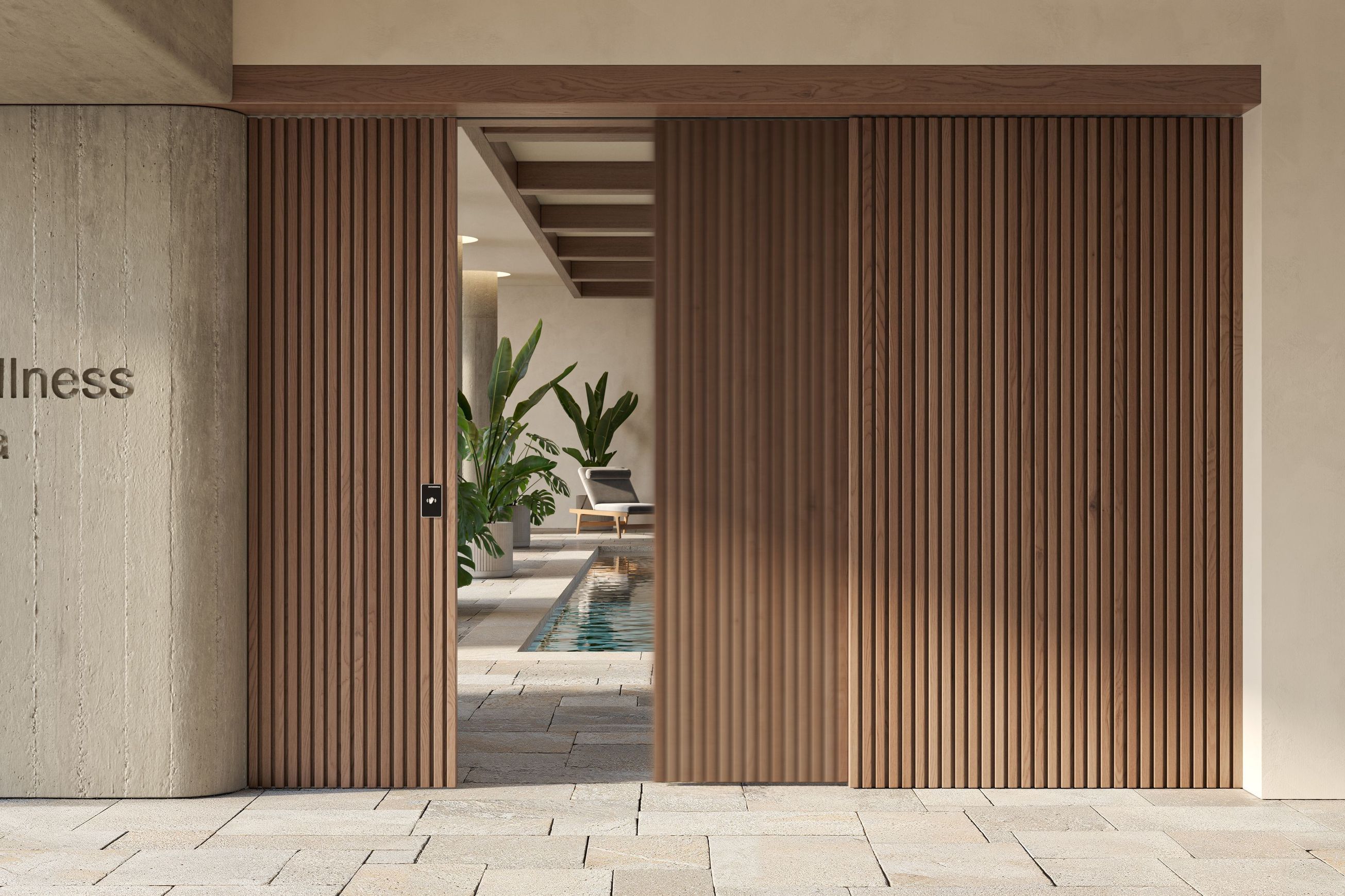 Triline Automatic Sliding Door