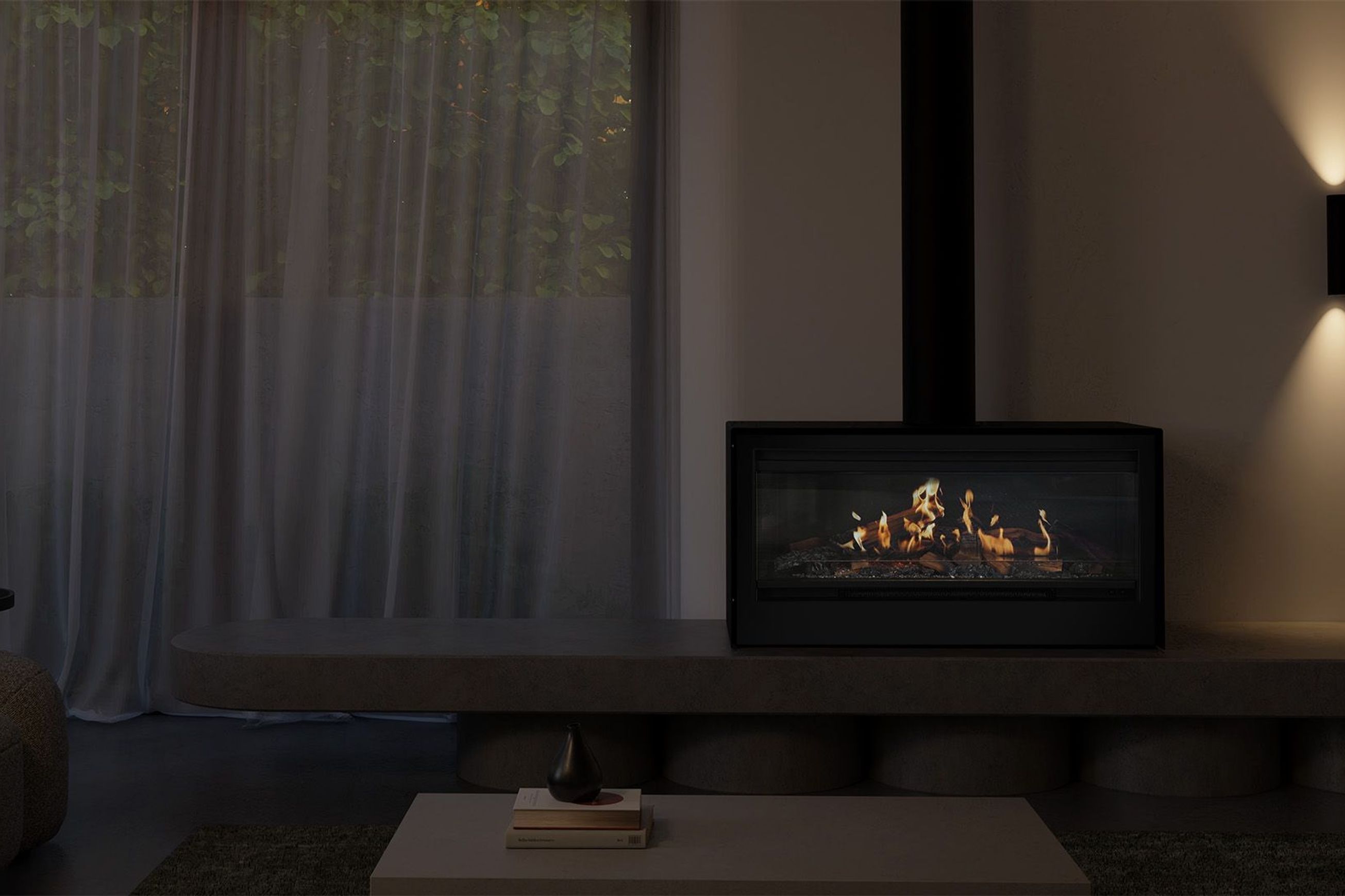 Escea LEFS1000 Freestanding Electric Fireplace