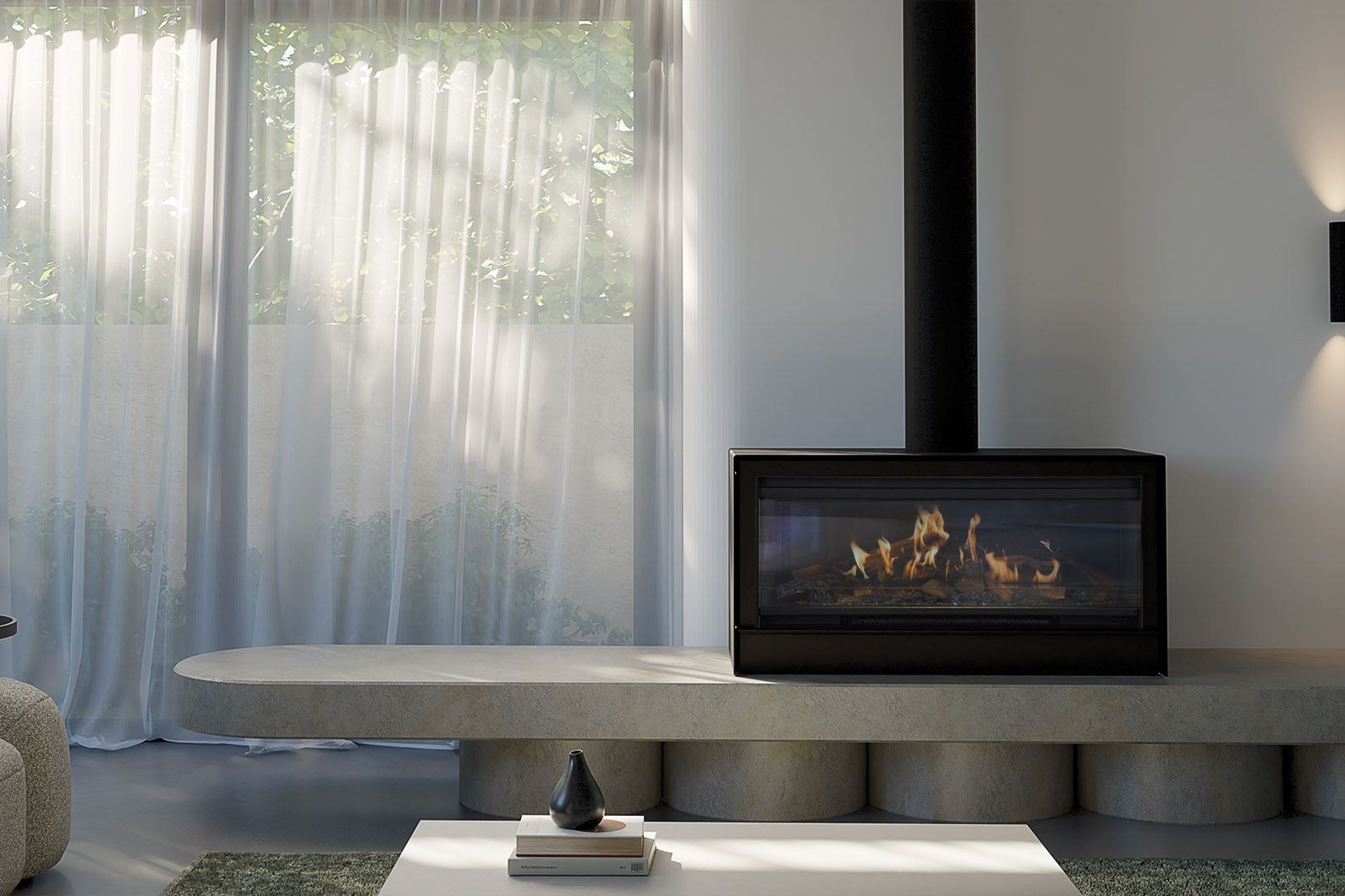 Escea LEFS1000 Freestanding Electric Fireplace