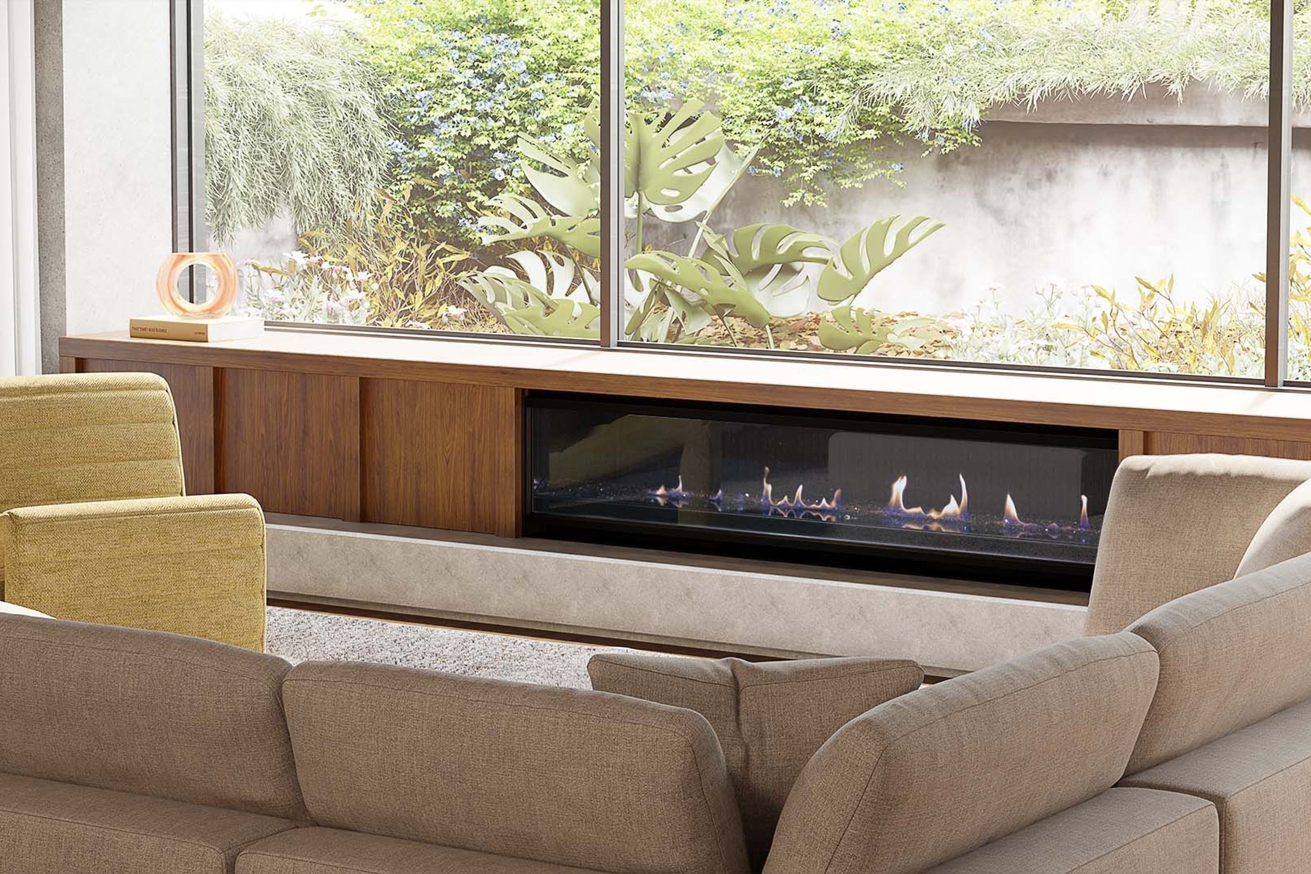 Escea LR1750 Inbuilt Electric Fireplace