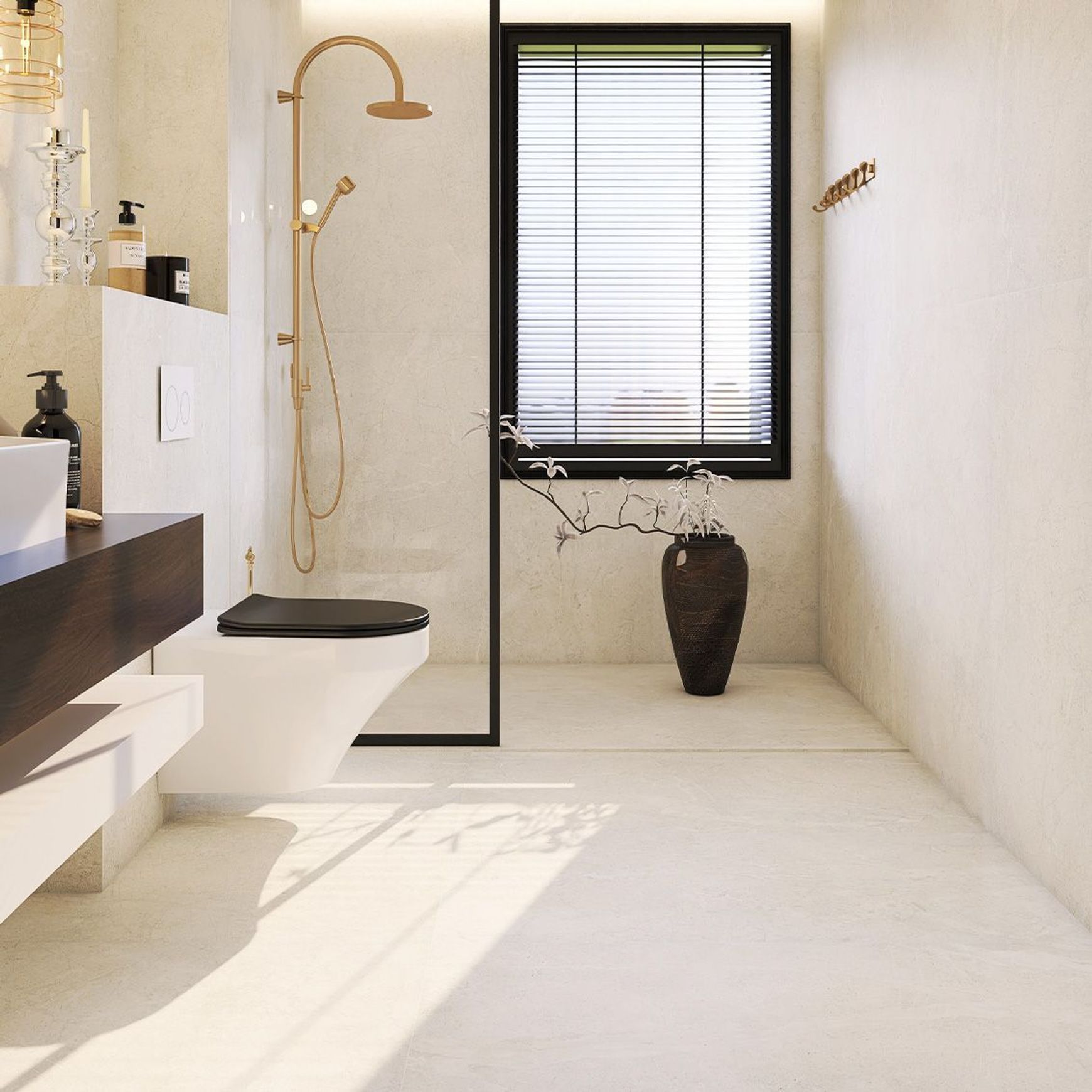 Losa Rock Light Cream Natural 600x1200