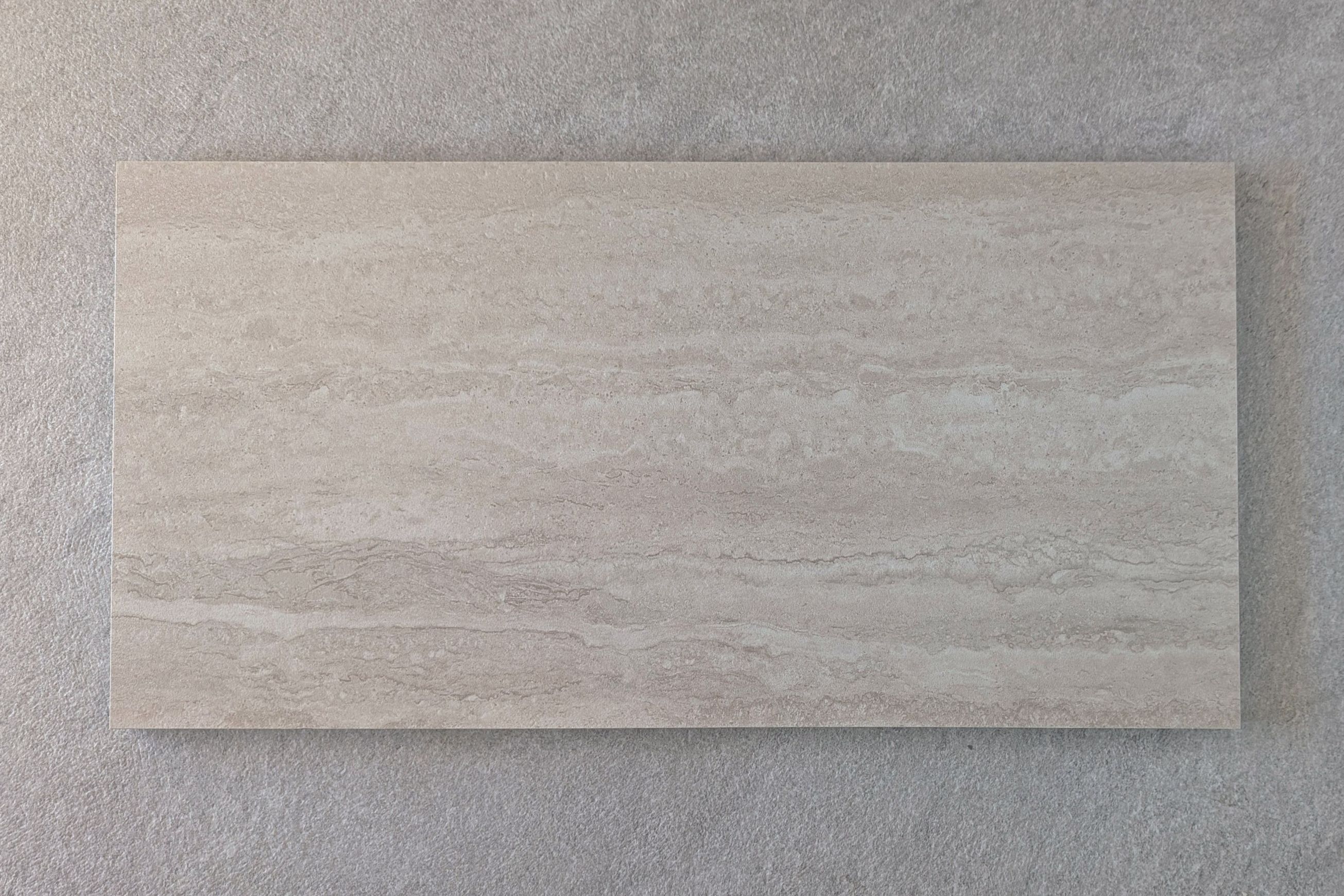 Truffle Porcelain Travertine
