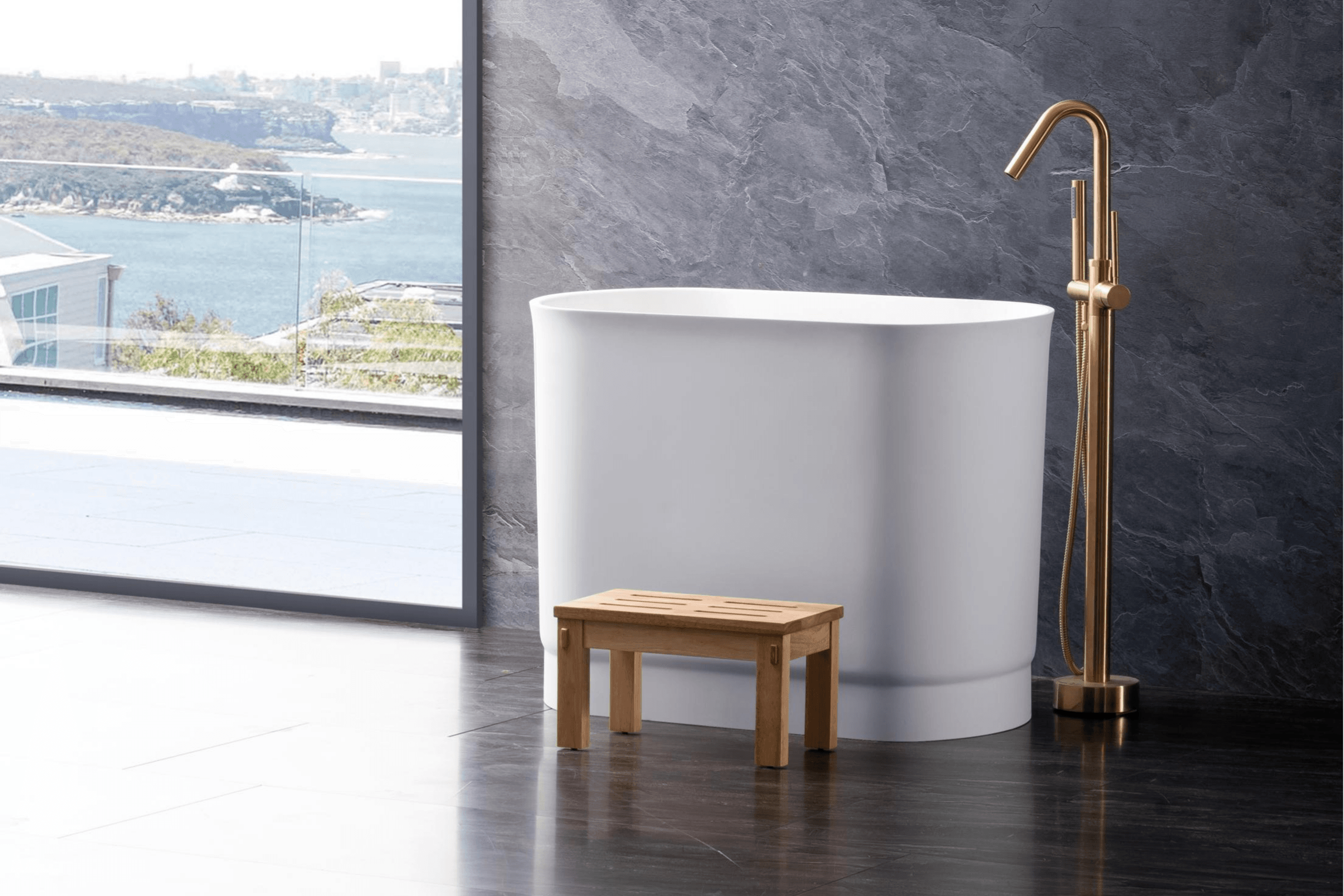 Josei Traditonal Japanese Soak Tub - 1100mm - MGF01 1100