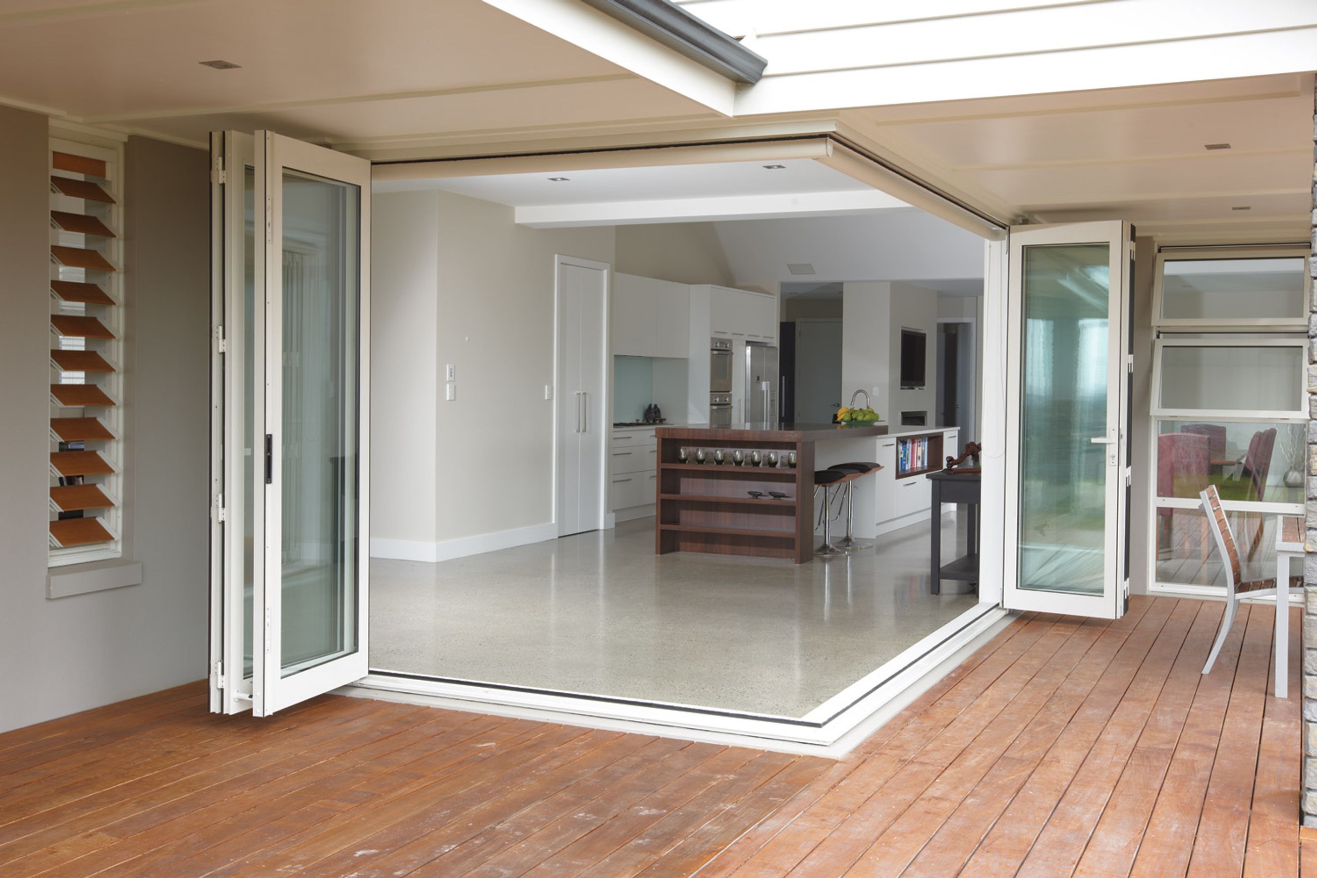 Foldback® Corner Bifold Doors