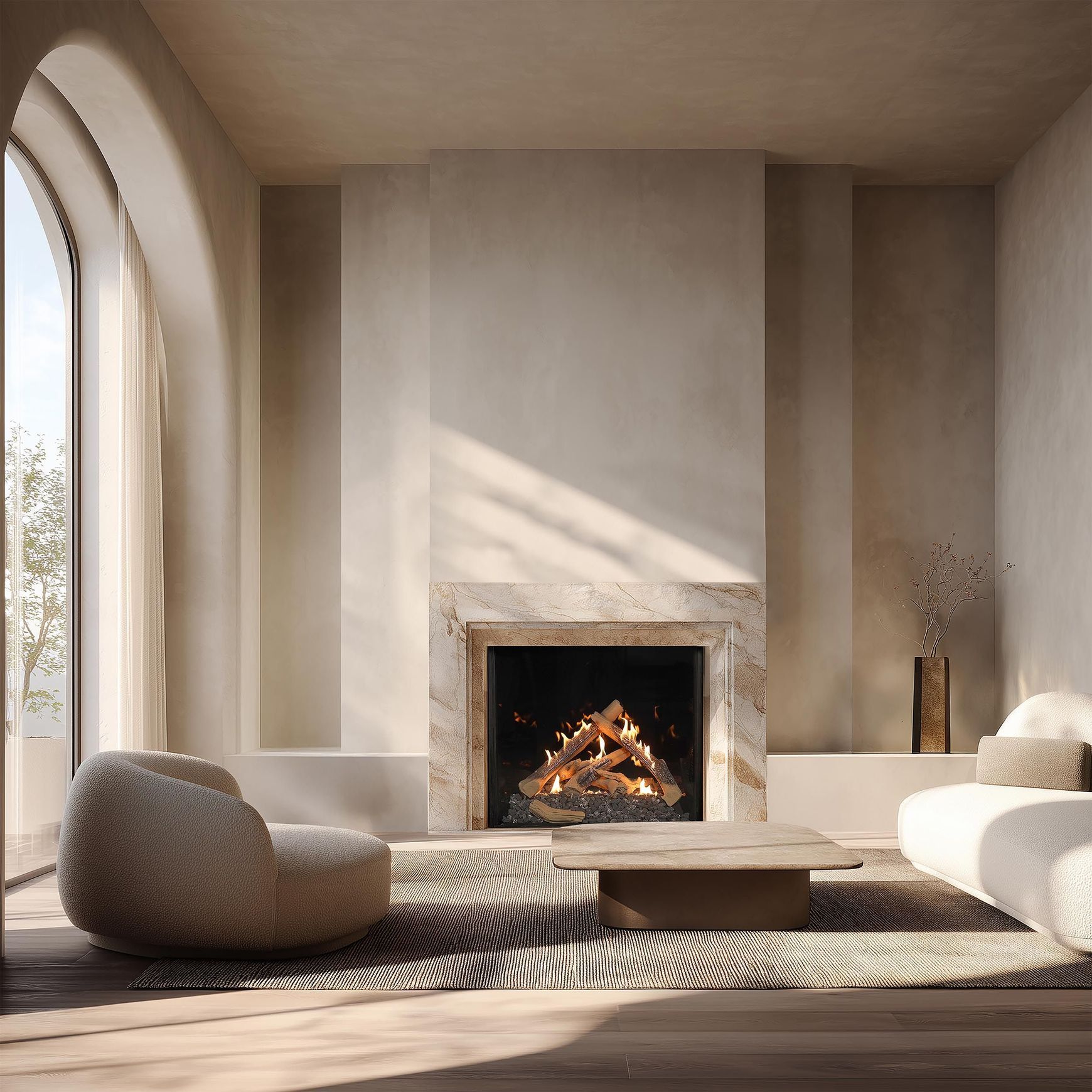 Ortal Wilderness Traditional Gas Fireplaces