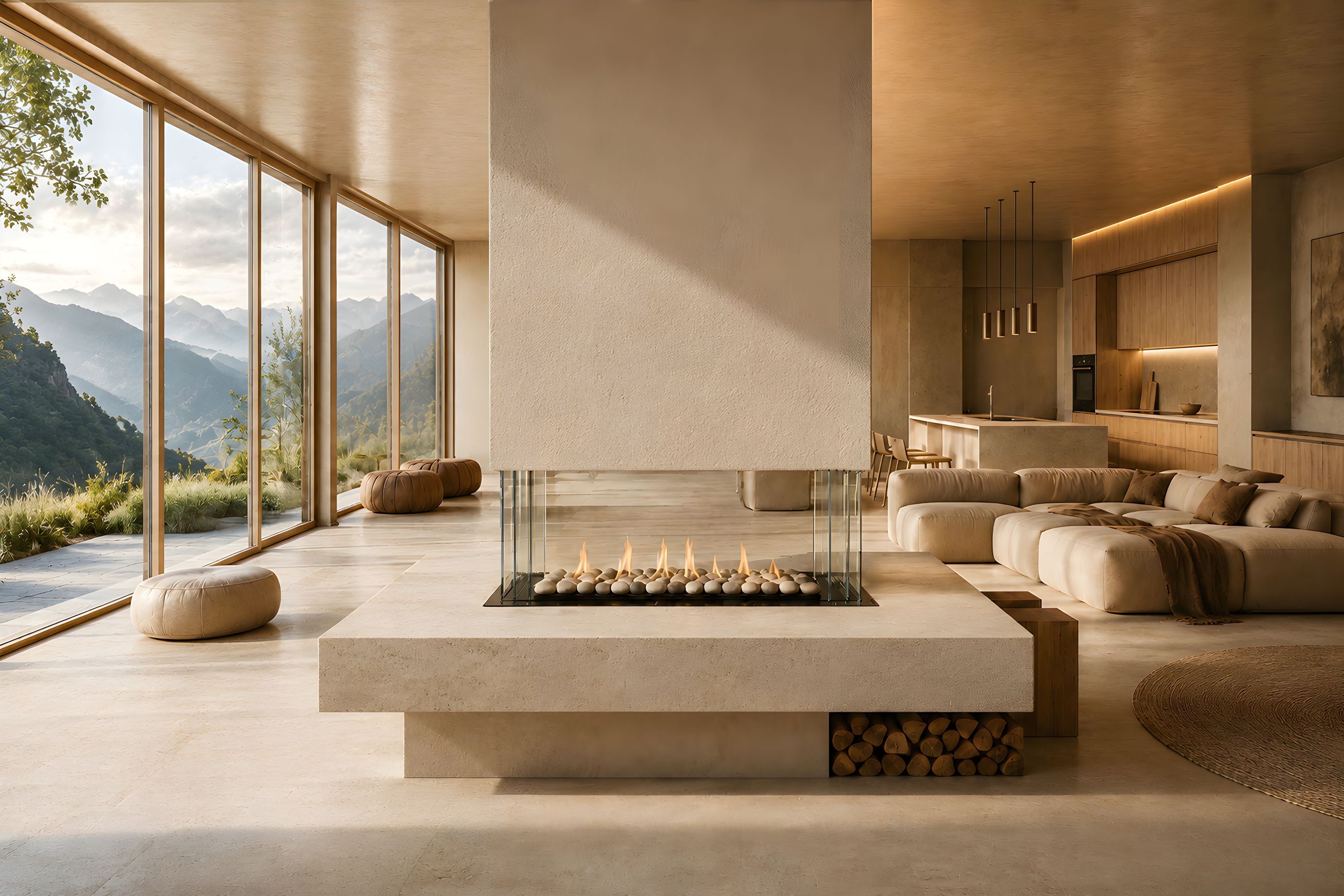 Ortal Island Gas Fireplaces