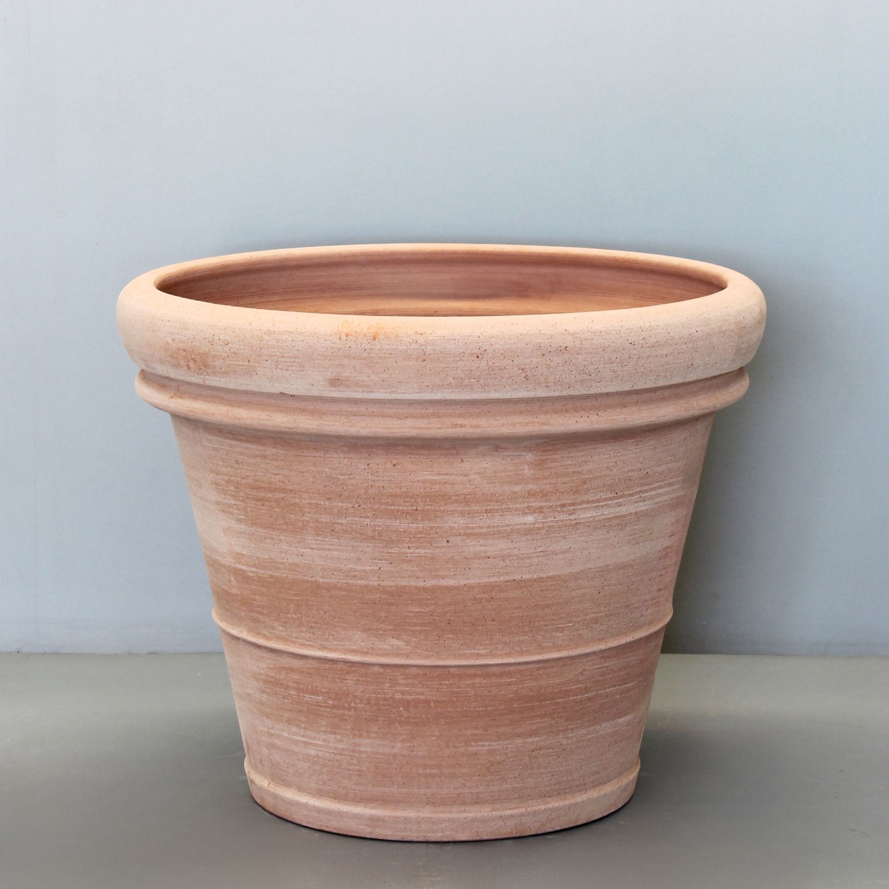 Galestro Double Rim Pot