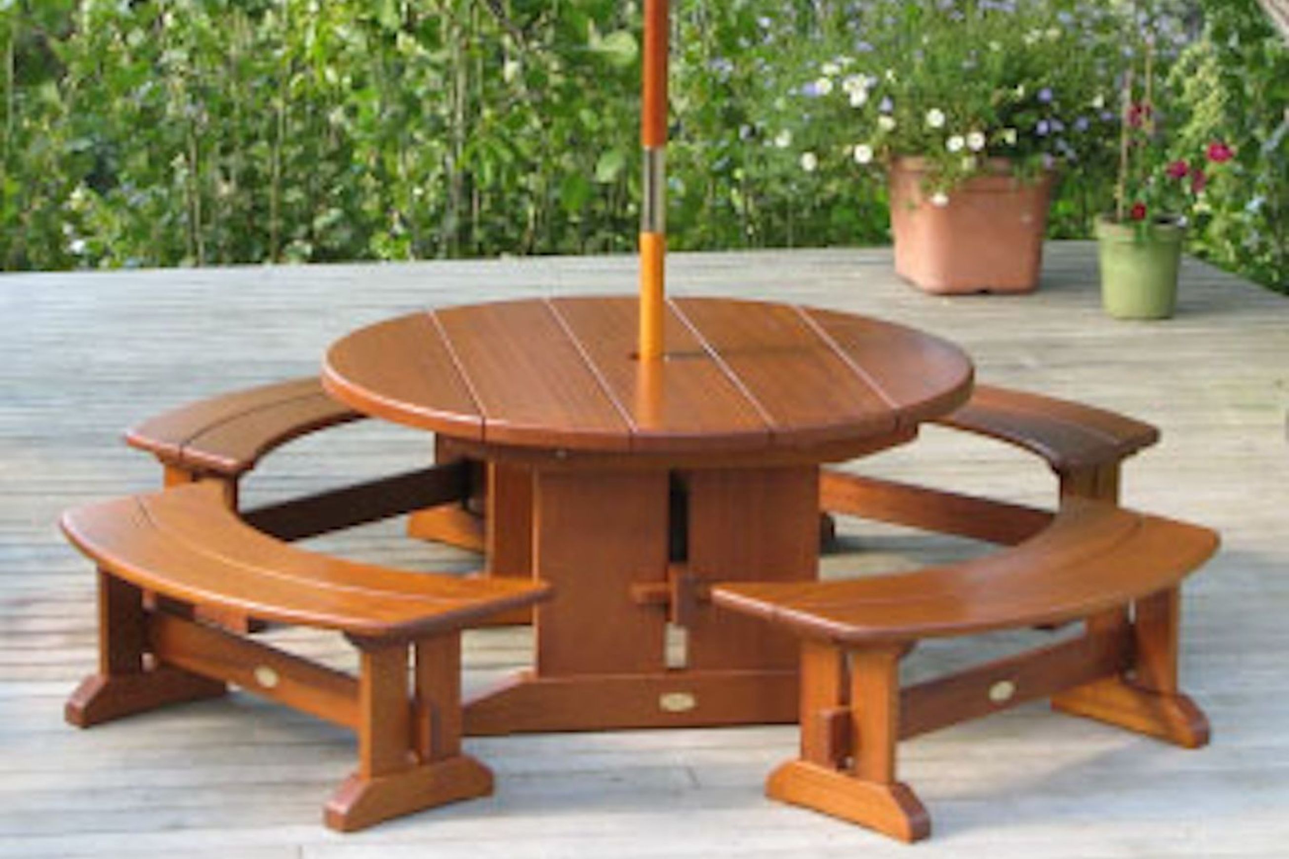 Outdoor Round Table Suite for Children