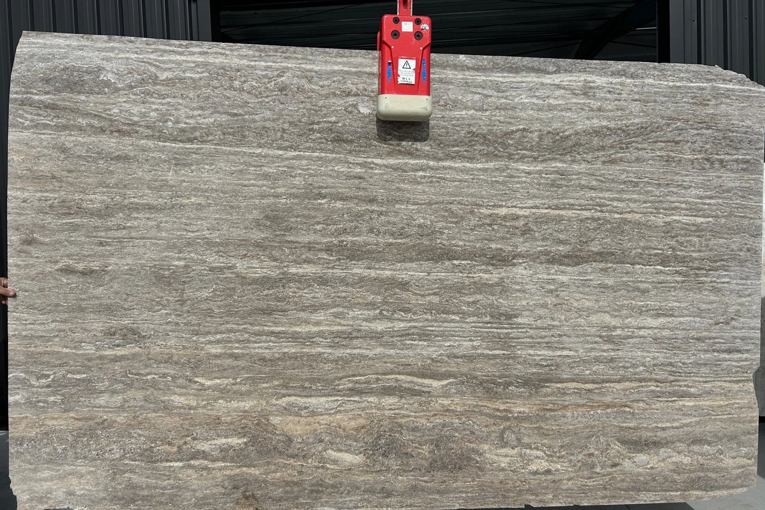 Silver Travertine Vein Cut | Stone Slabs