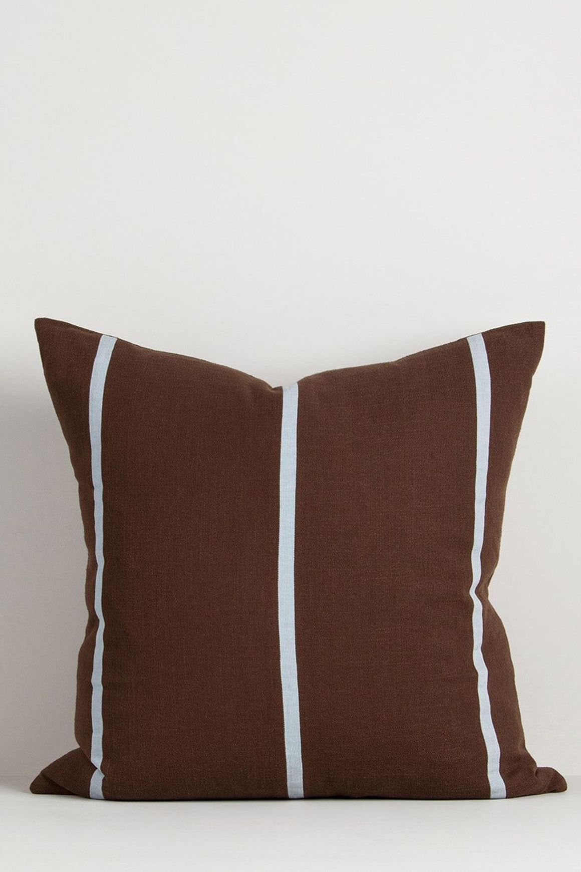 Baya Otis Cushion - Chocolate/Sky