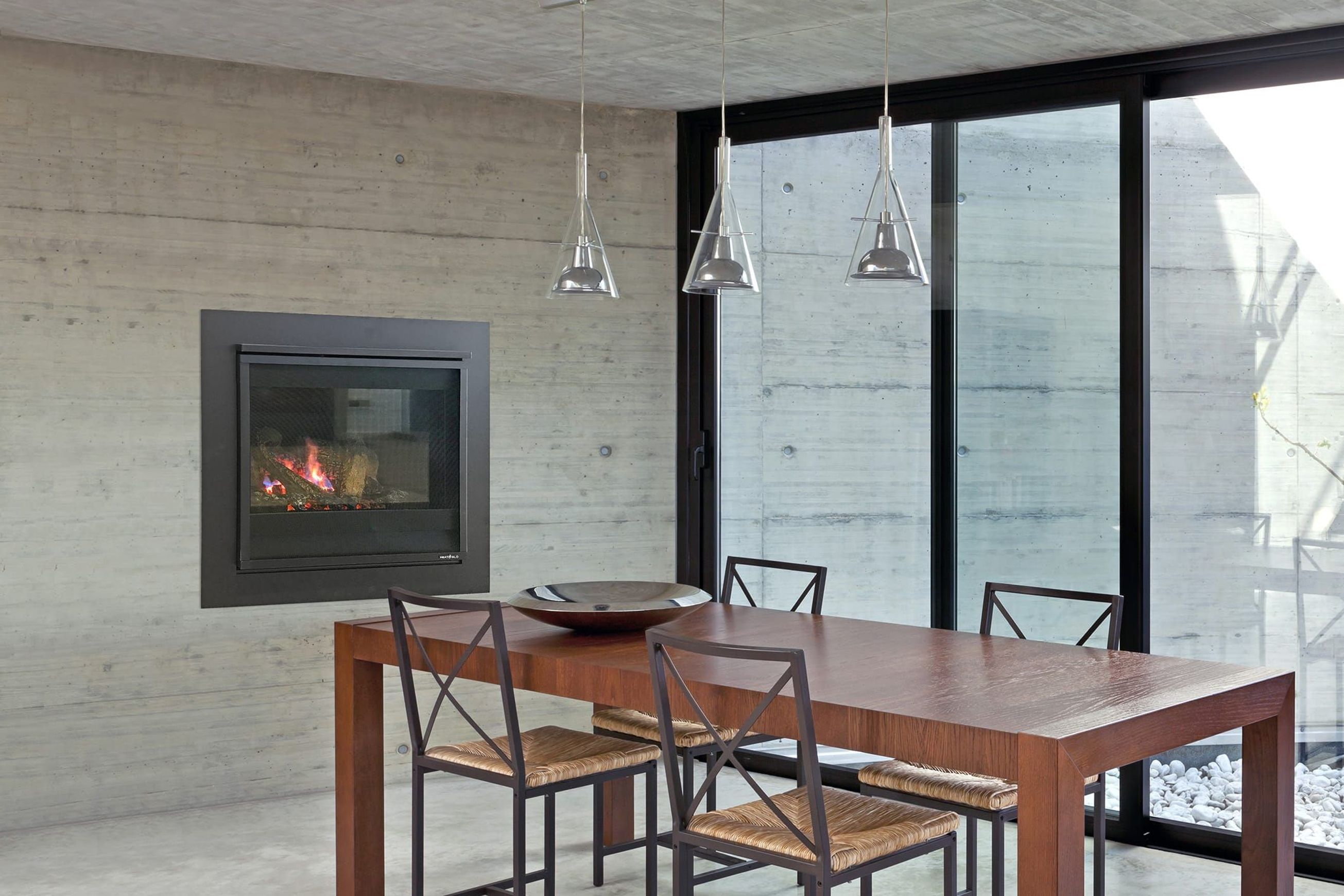 3X Balanced Flue Fireplace