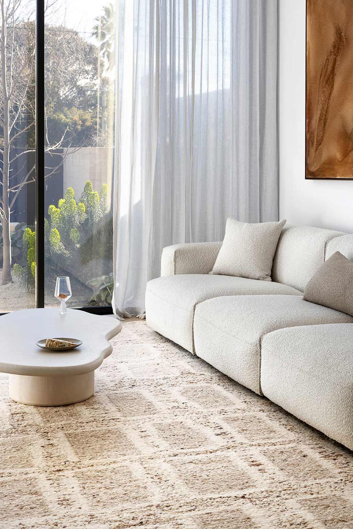 Heras Rug | Sand