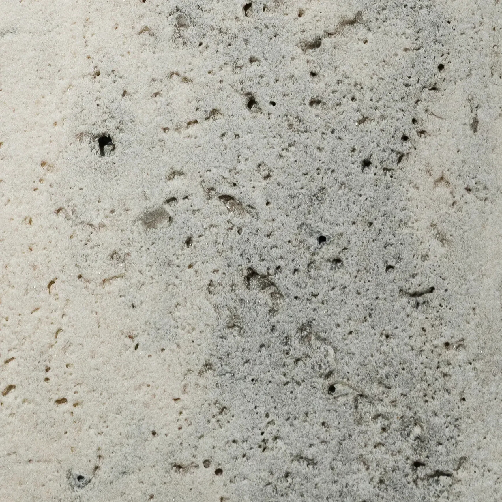 Light Silver Brown Sandblasted Travertine Porcelia