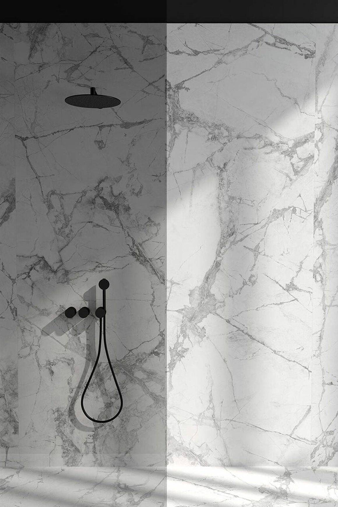 Ductile Blanc Invisible Marble Tile