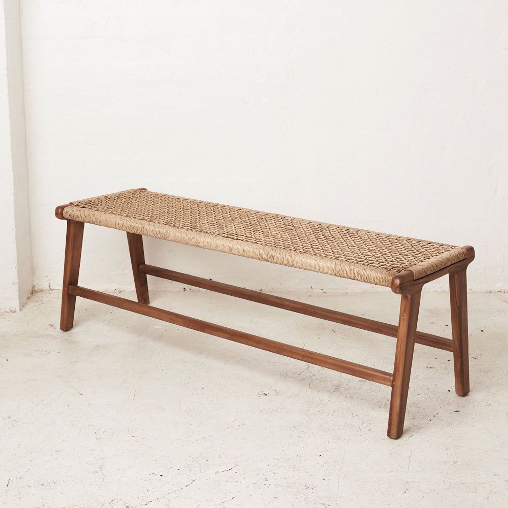 Ayda Woven Outdoor Bench Seat