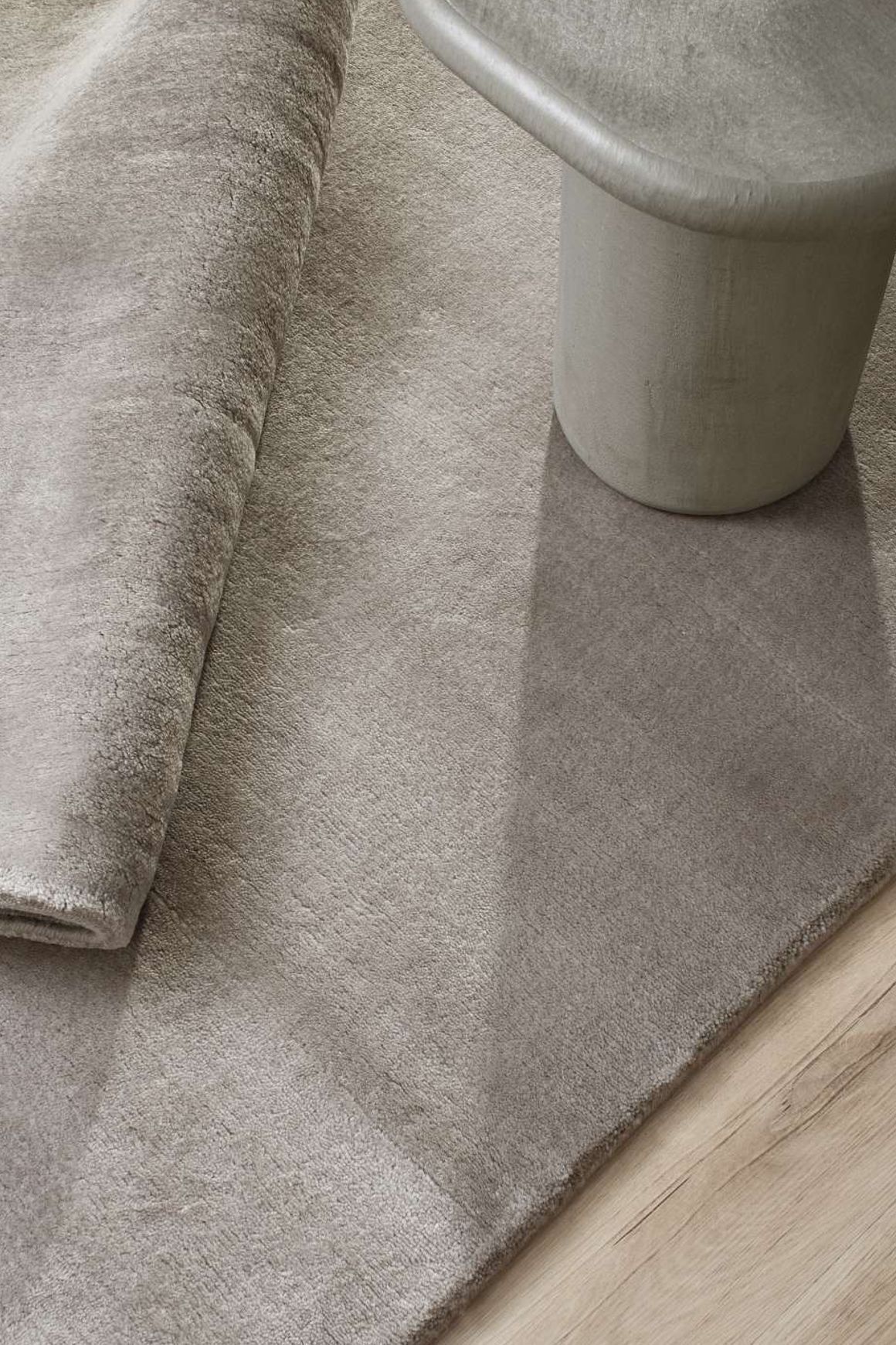 Cashmere Rug | Silver
