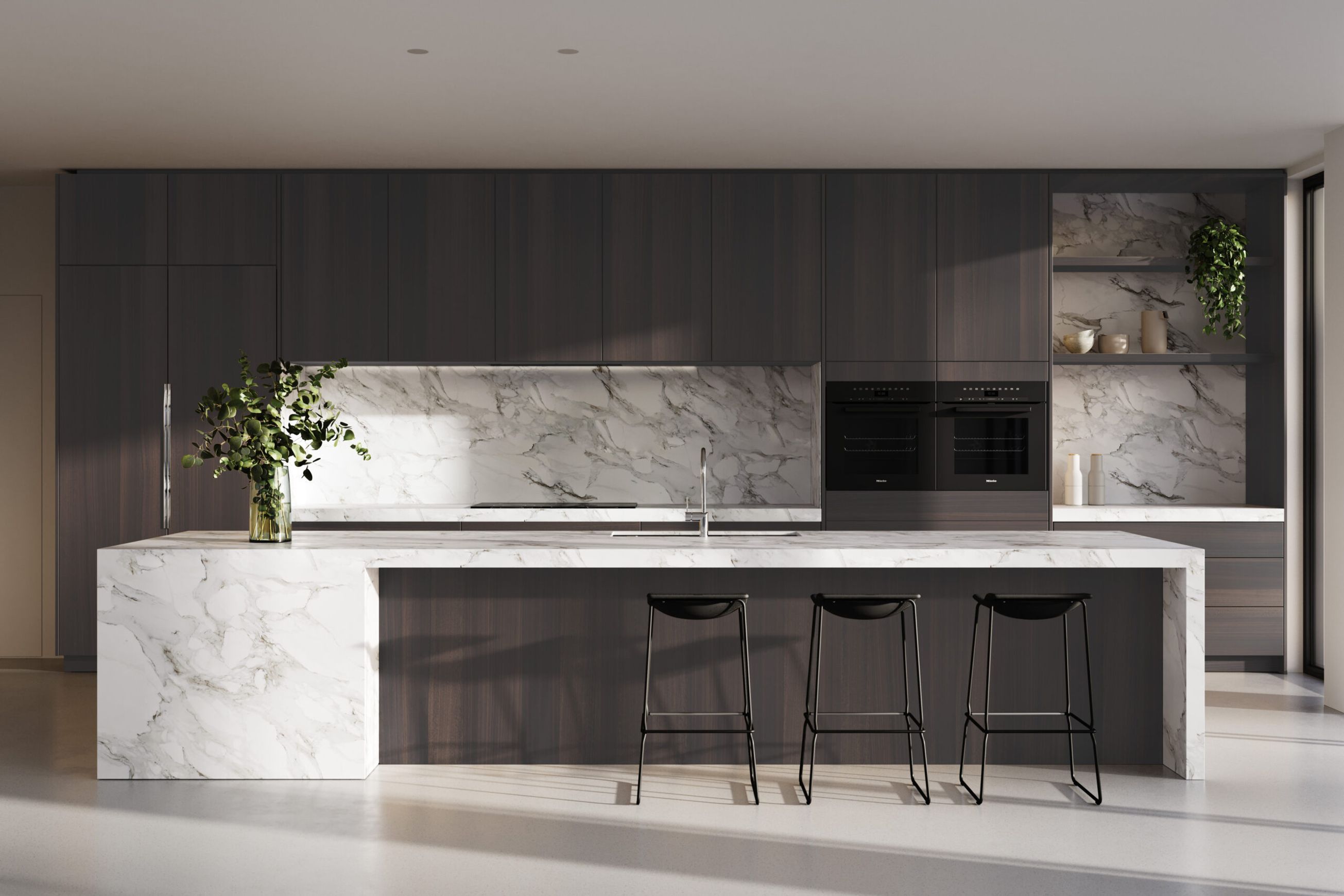 Smoked Figured Black Gum | Stained | Lignapal Panels