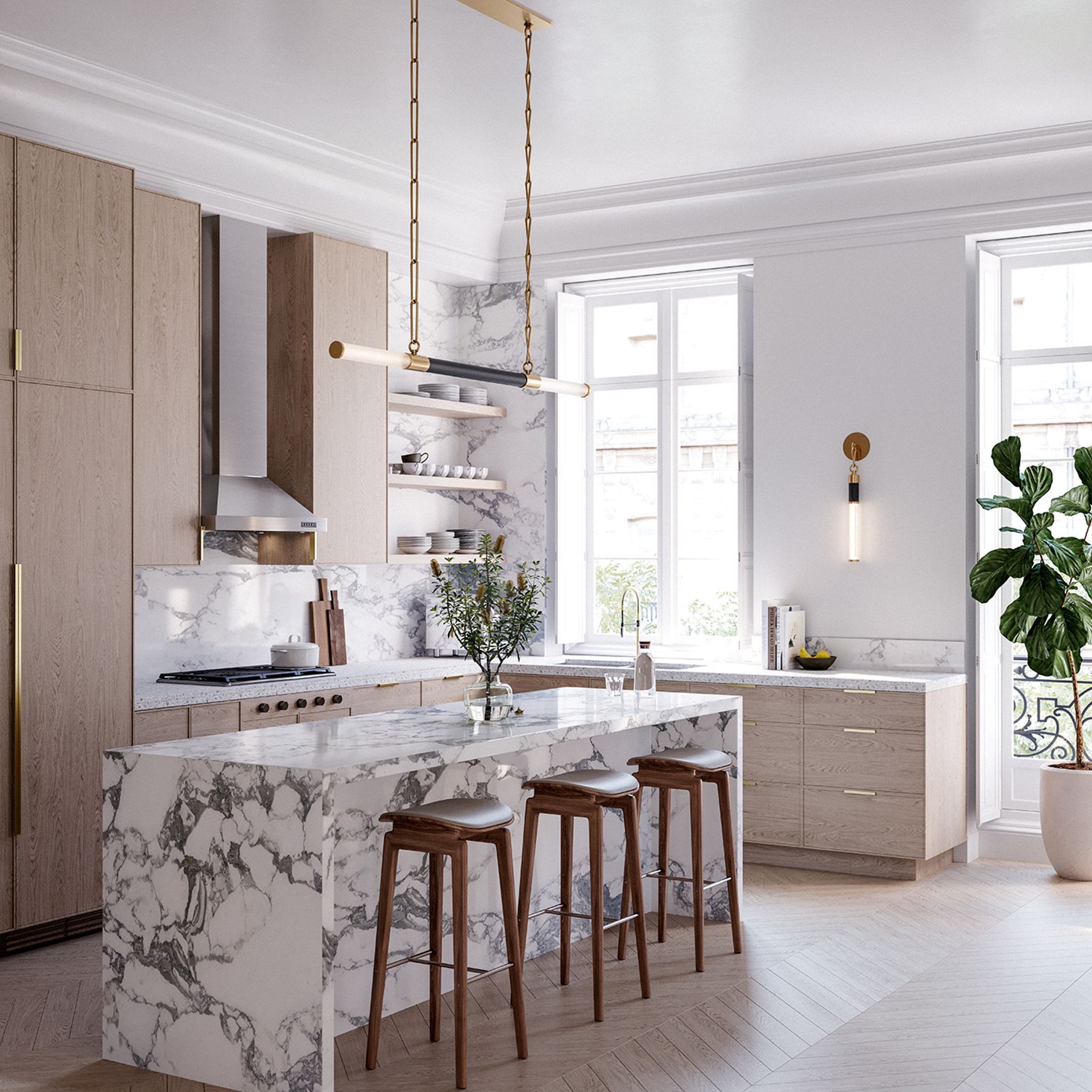 Huntington Linear Pendant Light