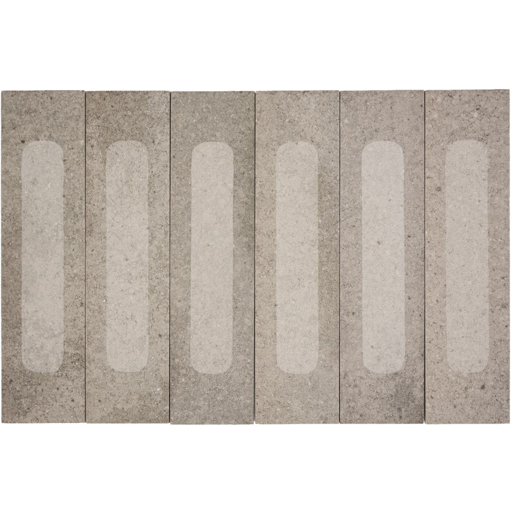 Cinder Brick Aniseed 3D | Perini Tiles