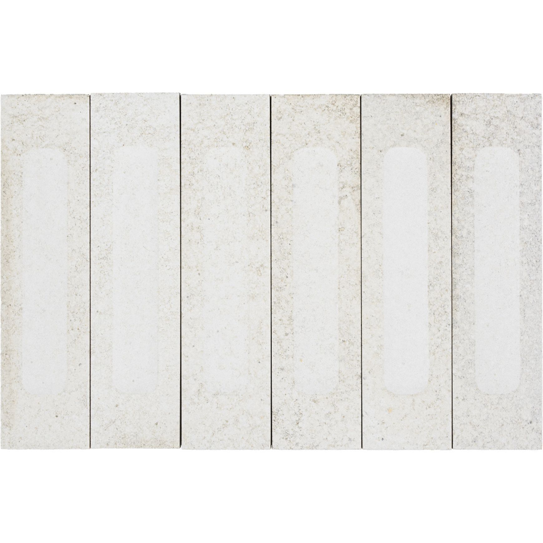 Cinder Brick Salt 3D | Perini Tiles