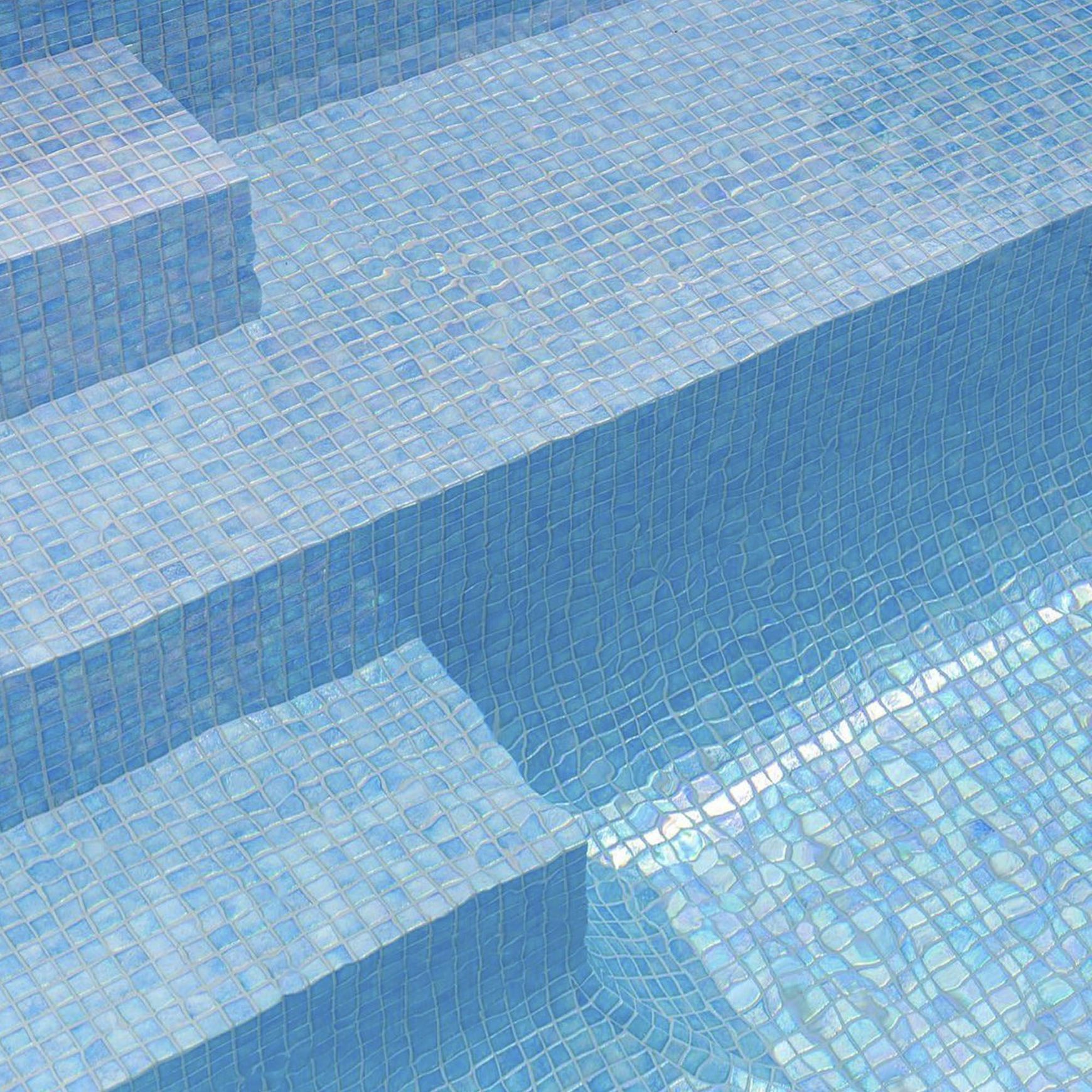 Azur Mosaic Tile | Iris Collection by Ezarri
