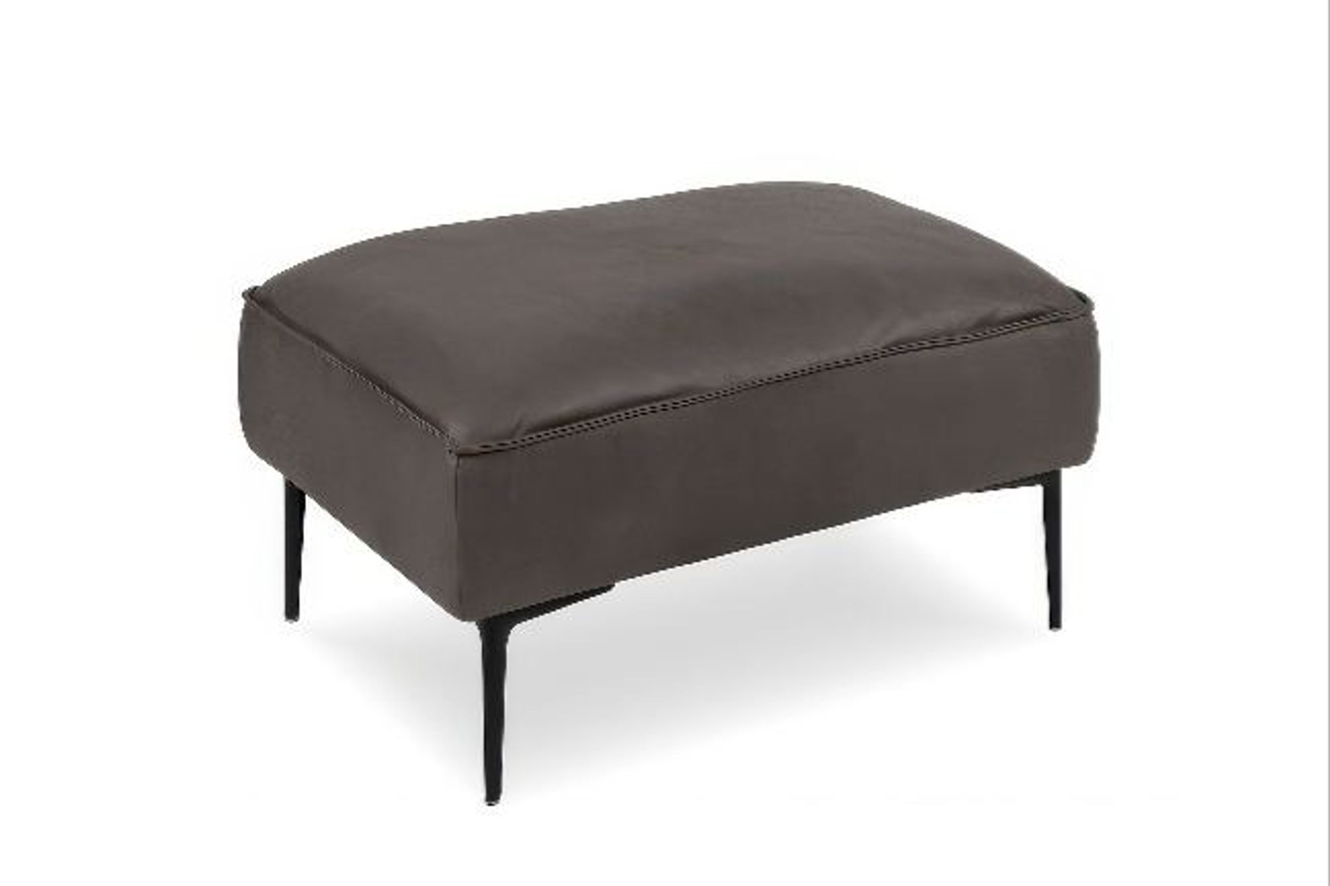 Enzo Ottoman - Leather Mix