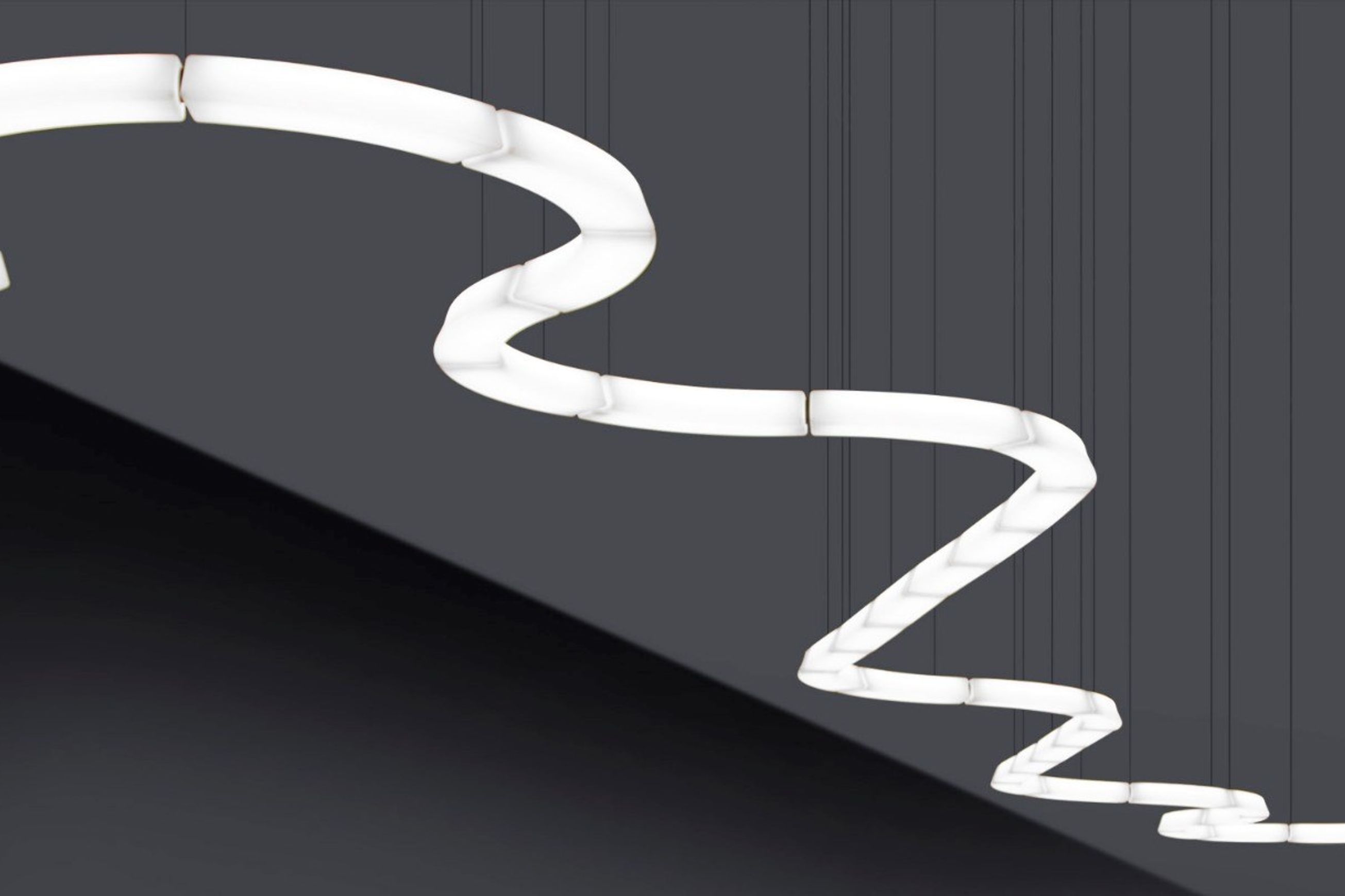 CIRCULAR POL XXL Suspended Pendant by Martinelli Luce