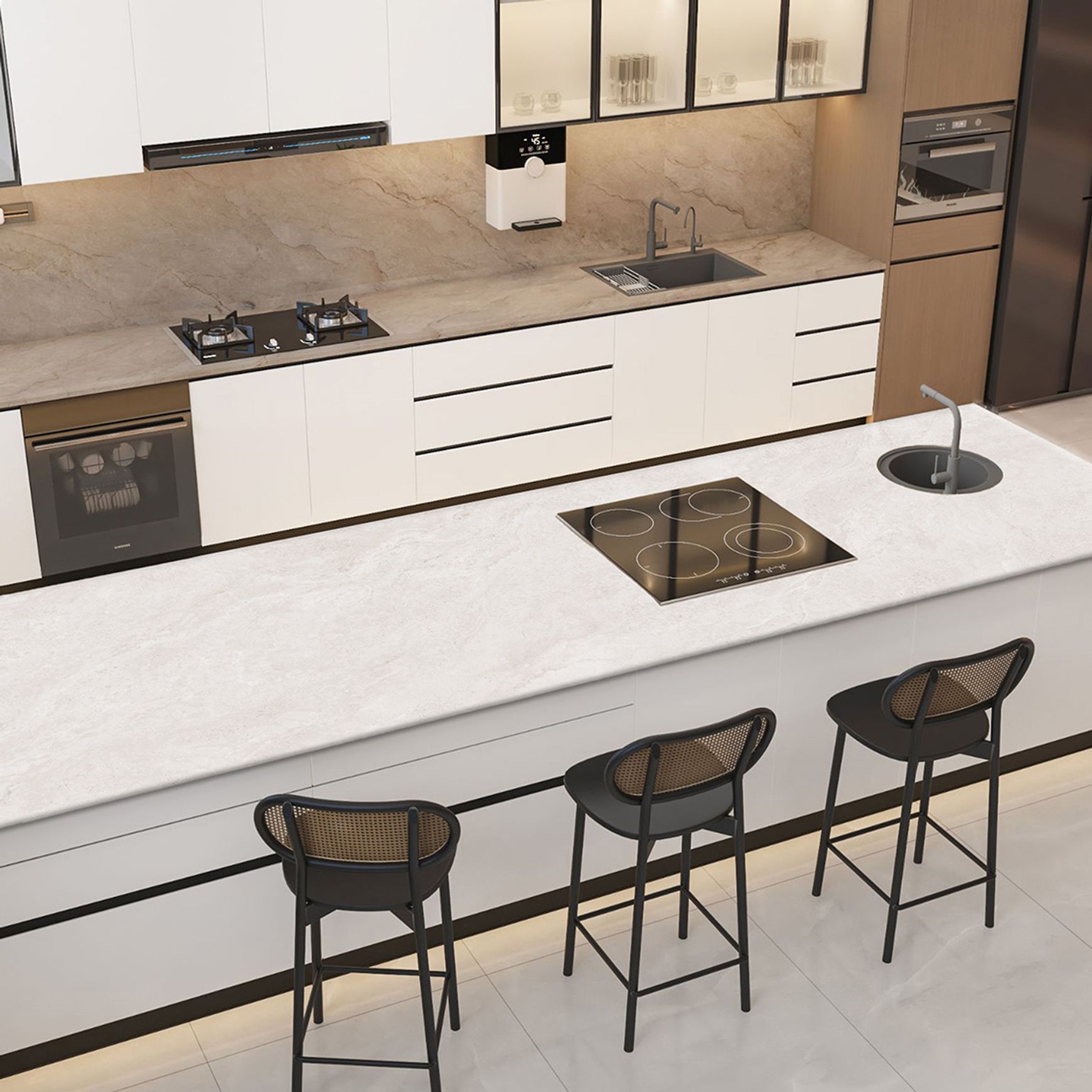 Cloud Travertine Ivory 1600x3200x20mm