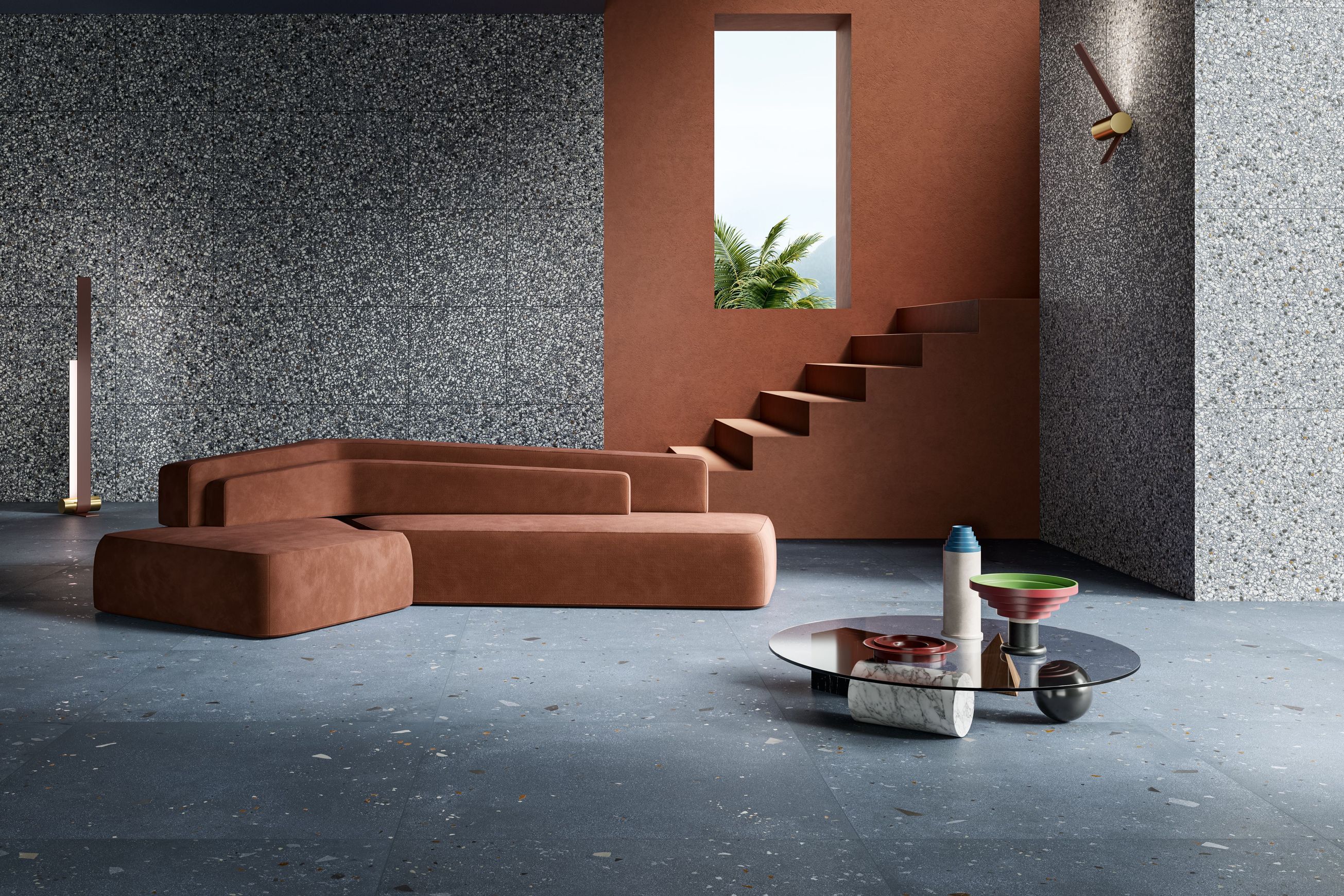 Kado Series Terrazzo Look Tiles