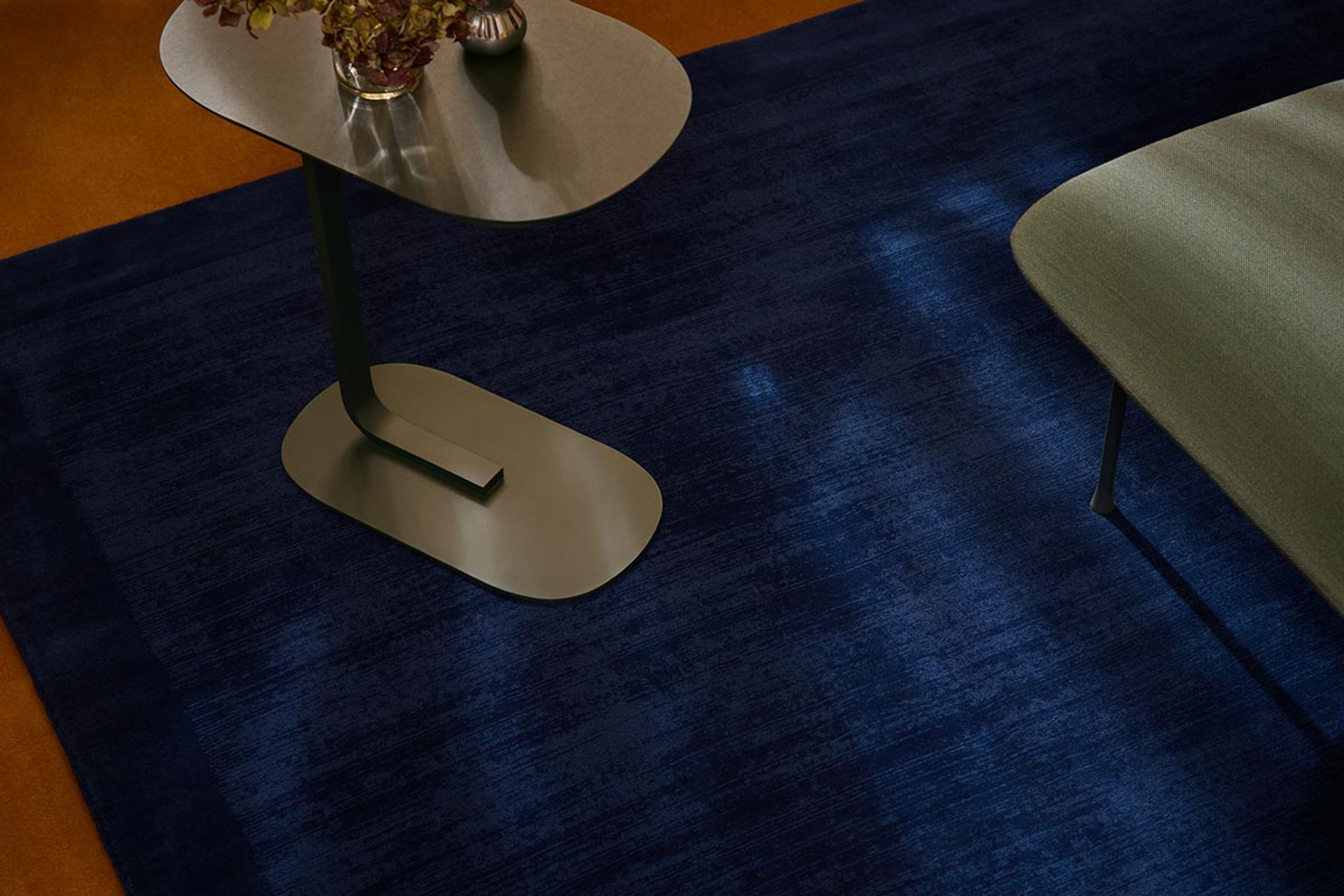 Tribe Home Tait Rug - Electric Navy | 100% NZ Wool