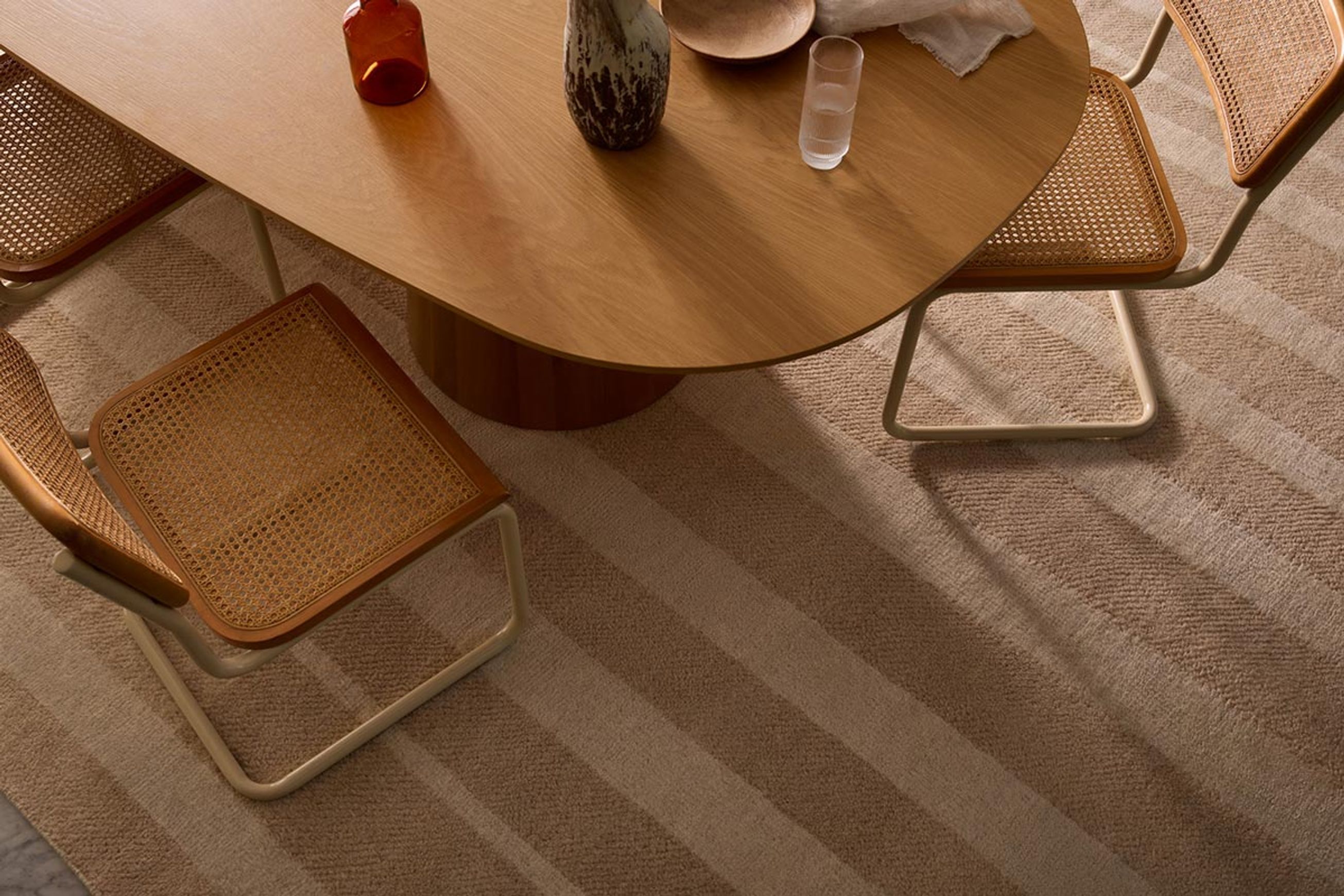 Tribe Home Zephyr Rug - Wheat | 100% Wool
