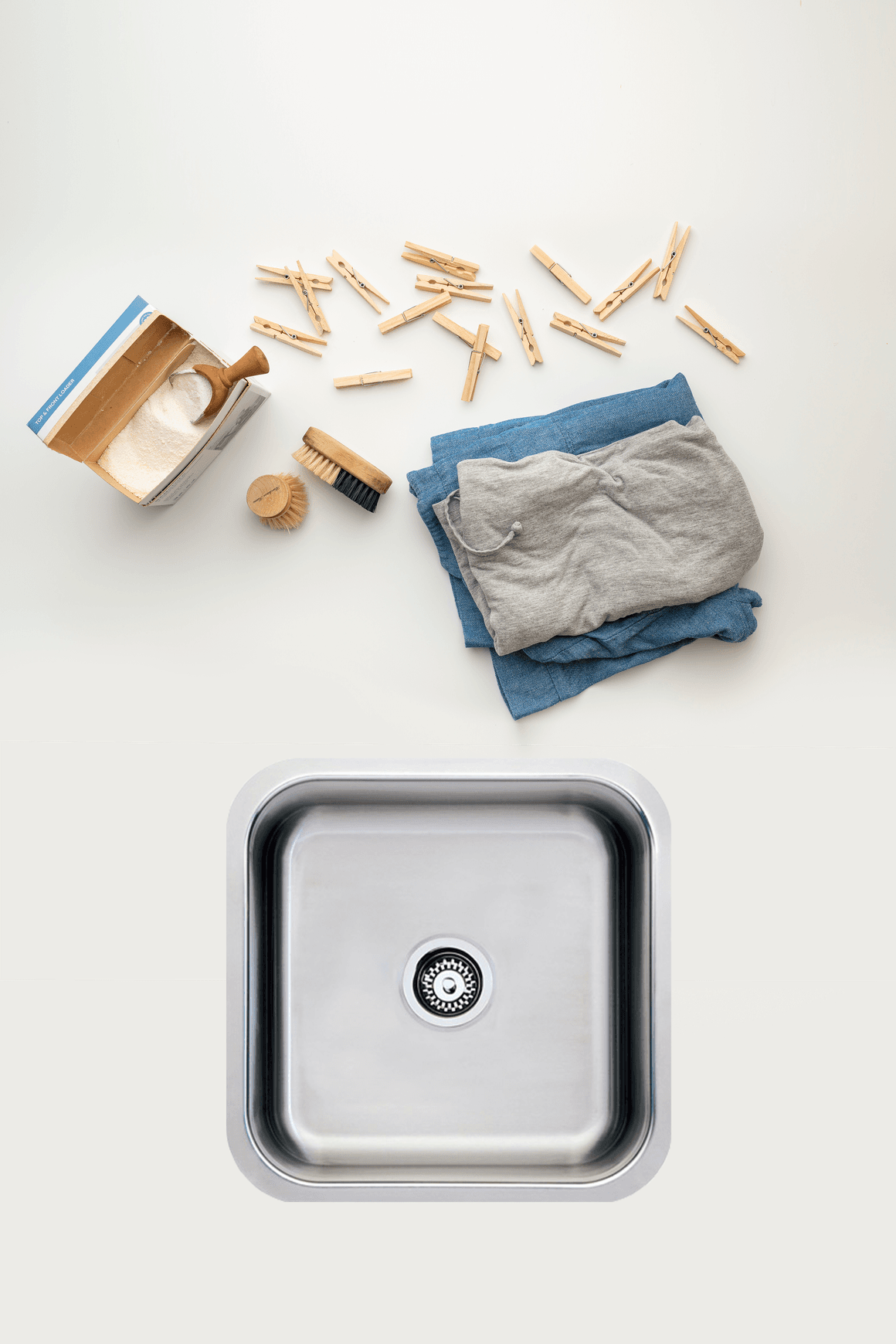 Stainless Steel Laundry Sinks by Mercer