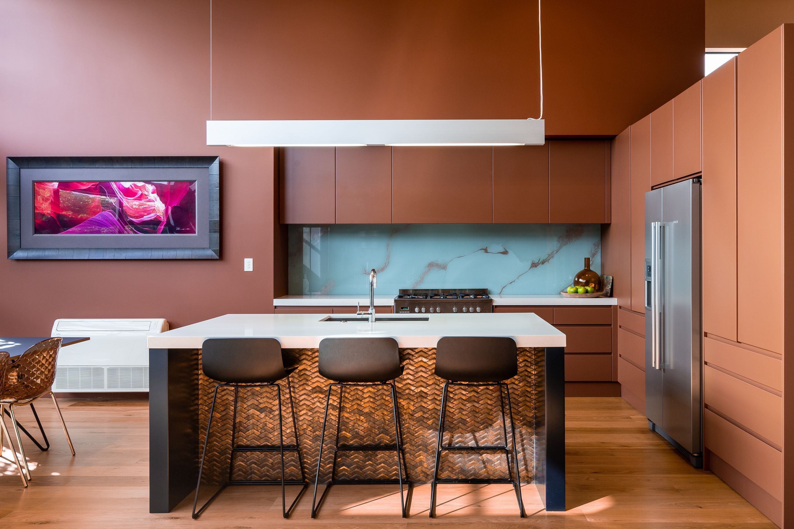 Marbled Glass Splashbacks