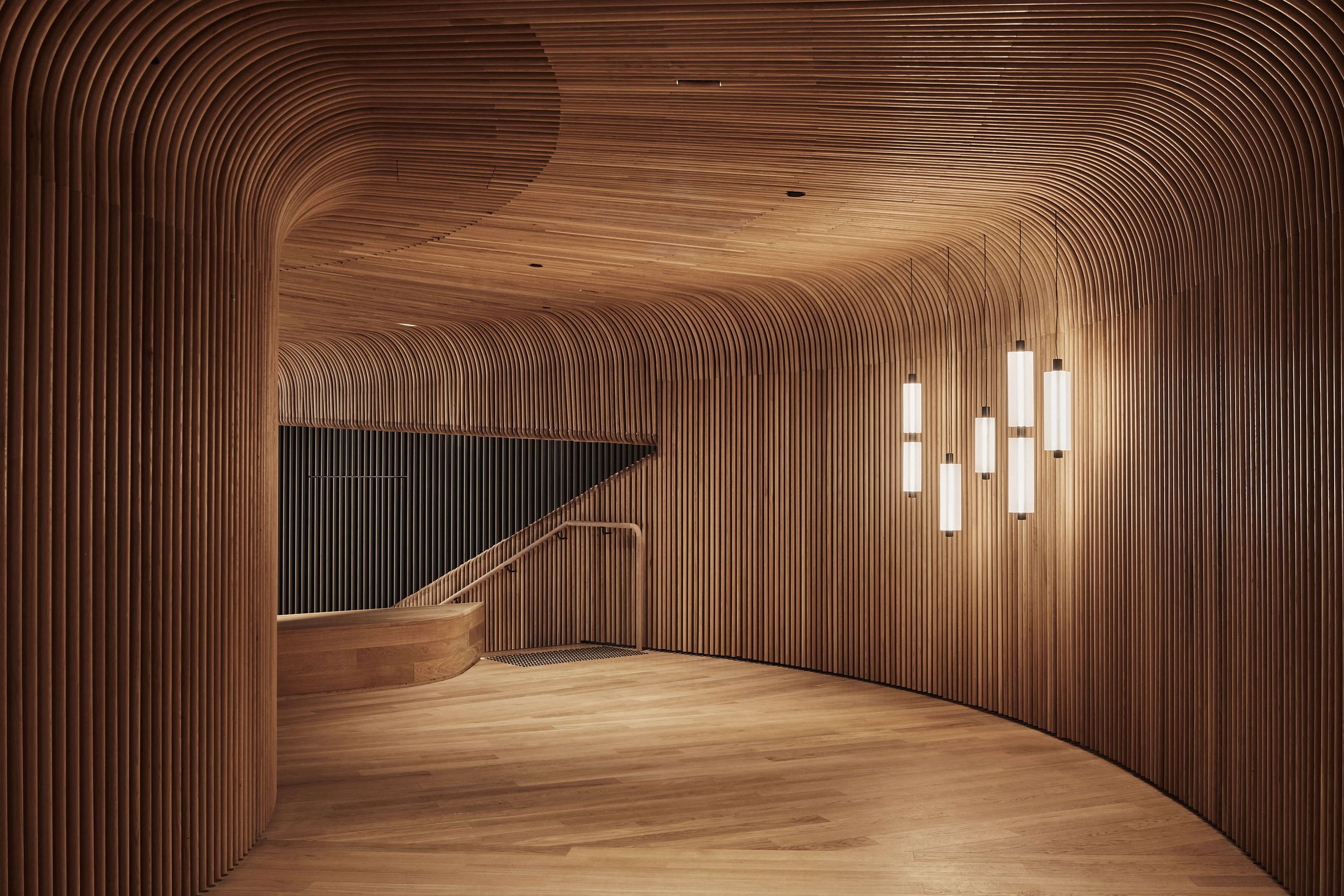 Curved Timber Click-on Battens