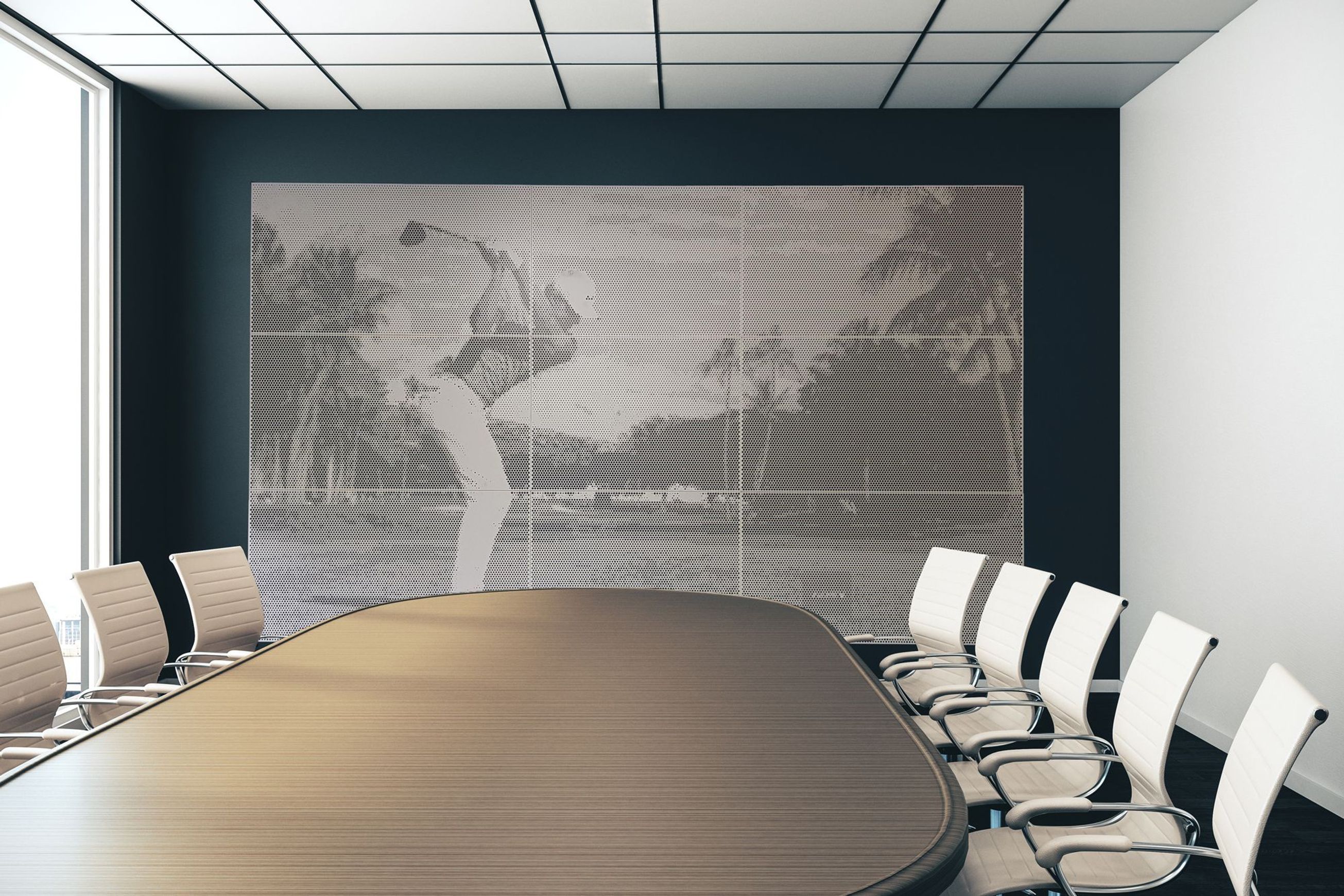 Perforated Metal Wall Art