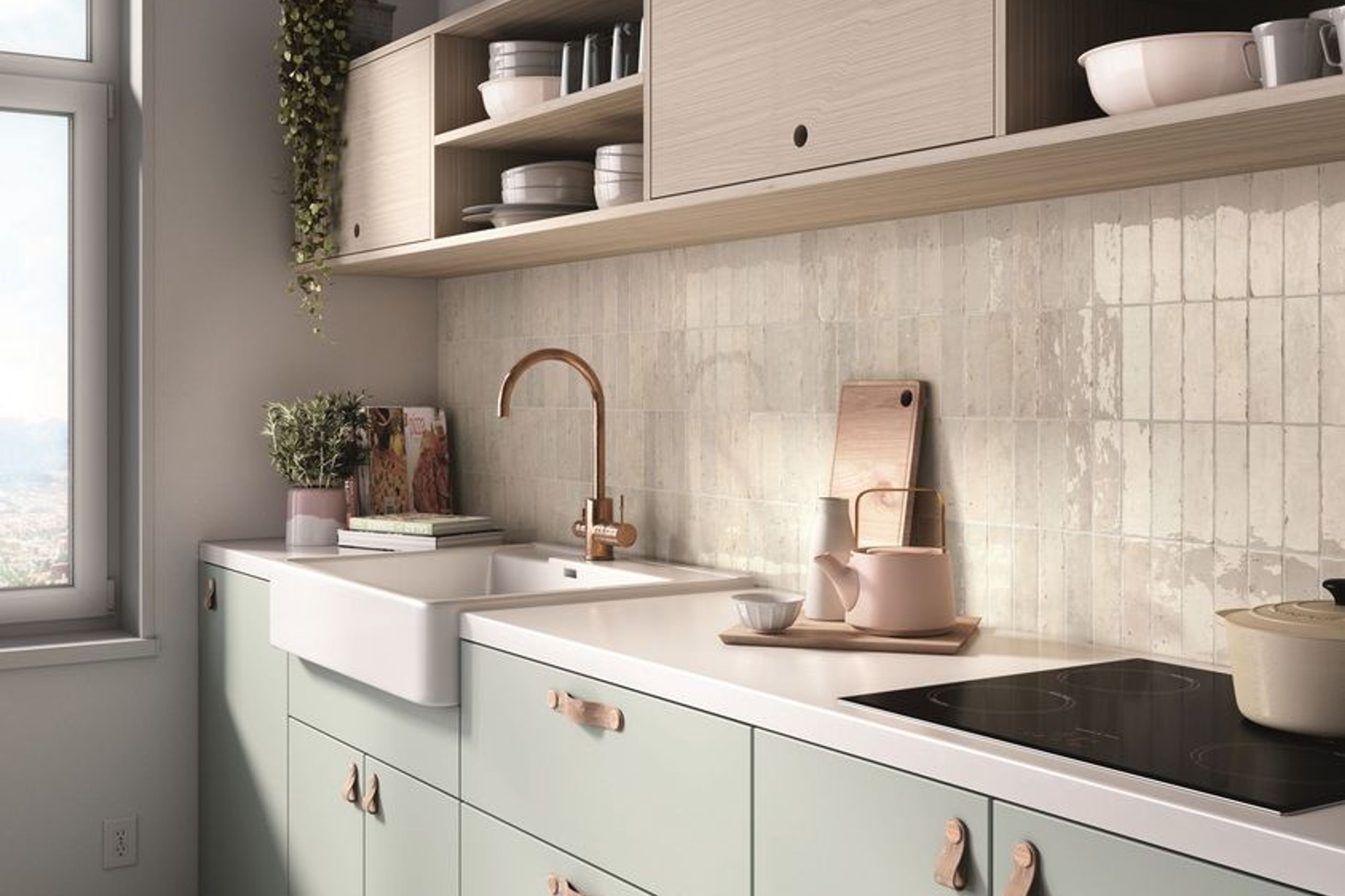 Tennessee Gloss White Gloss Wall Tiles