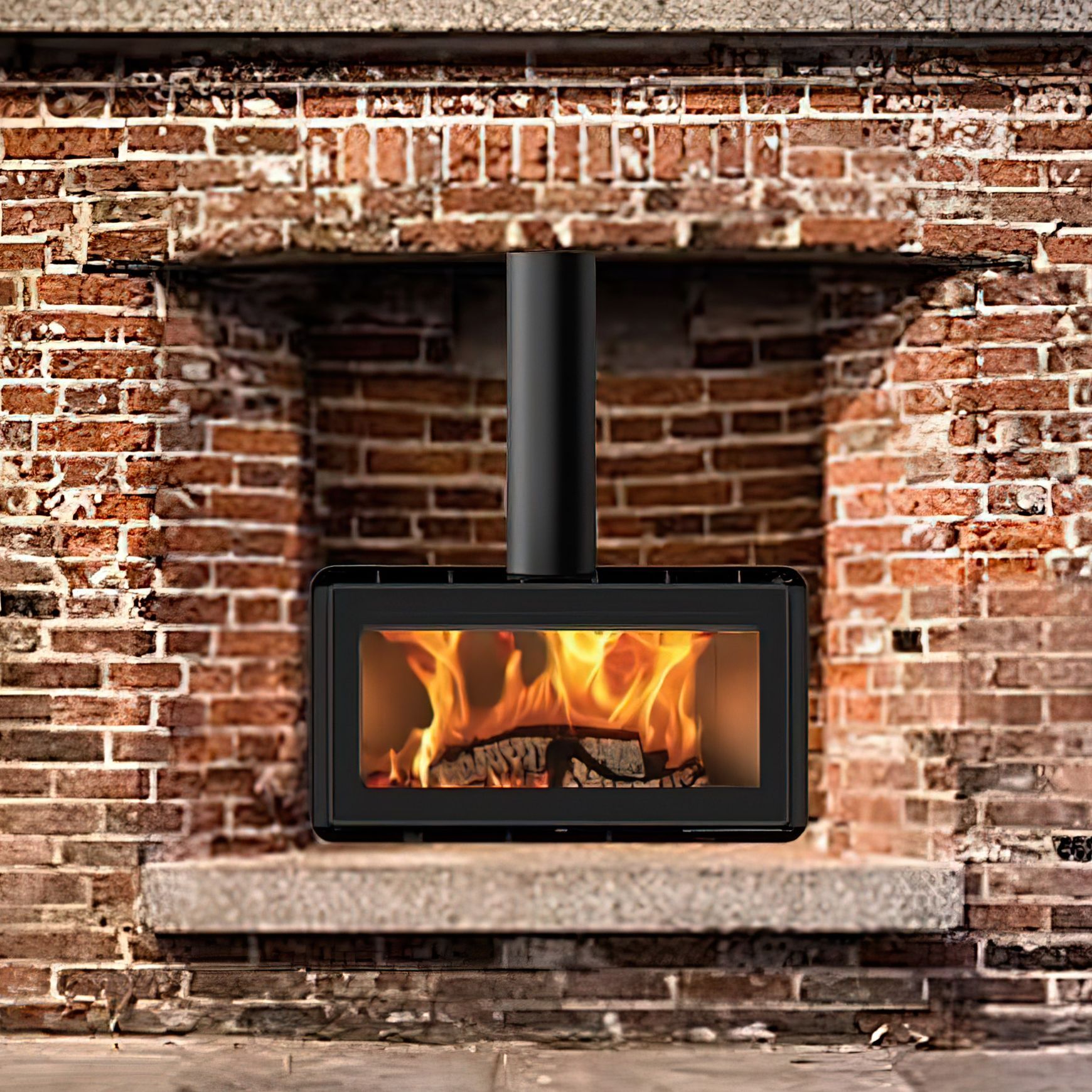 ADF Hayra 85VB Freestanding Body Fireplace