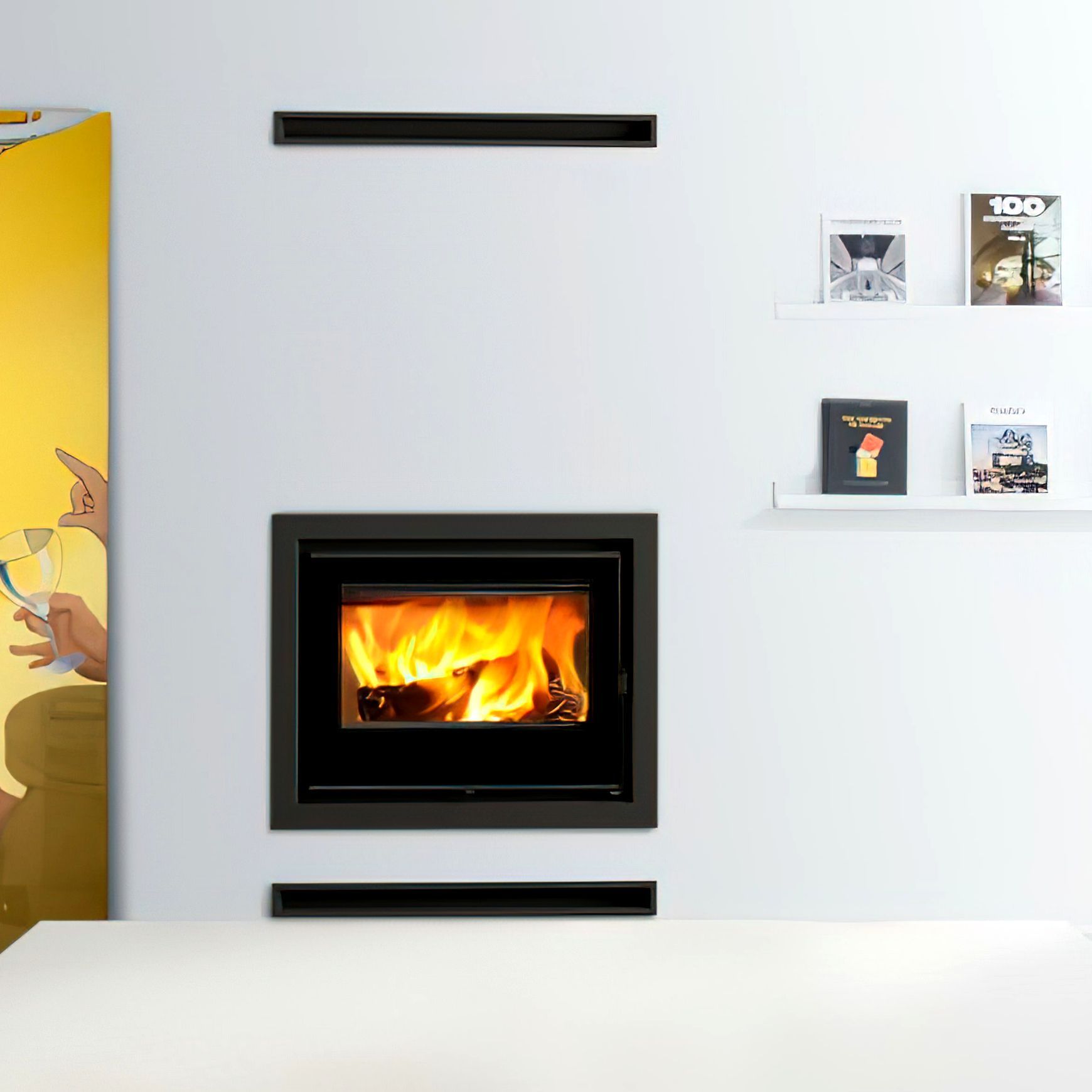 BOSQ Aere 70S Inbuilt Fireplace