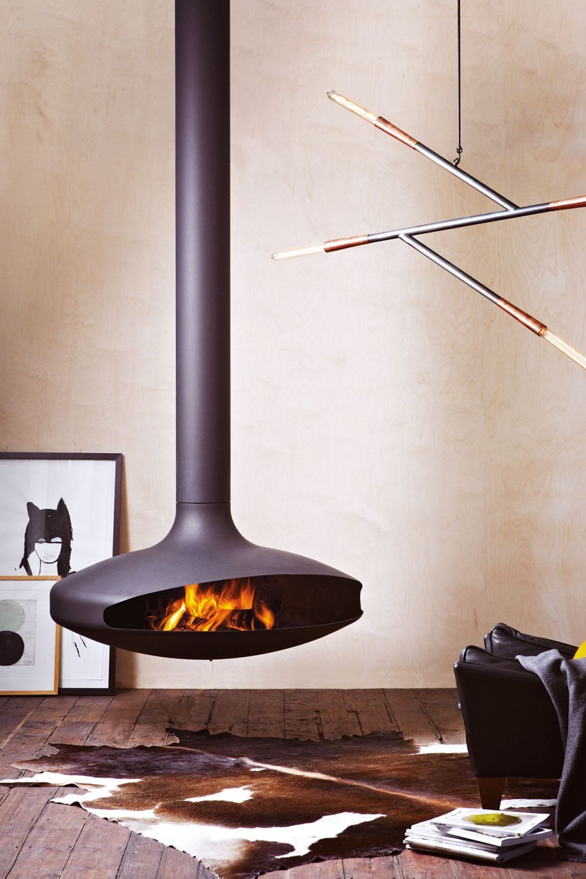 Gyrofocus - Suspended Fireplace