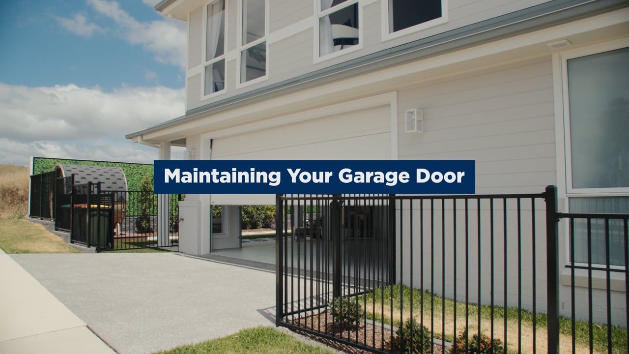 Maintaining Your Garage Door