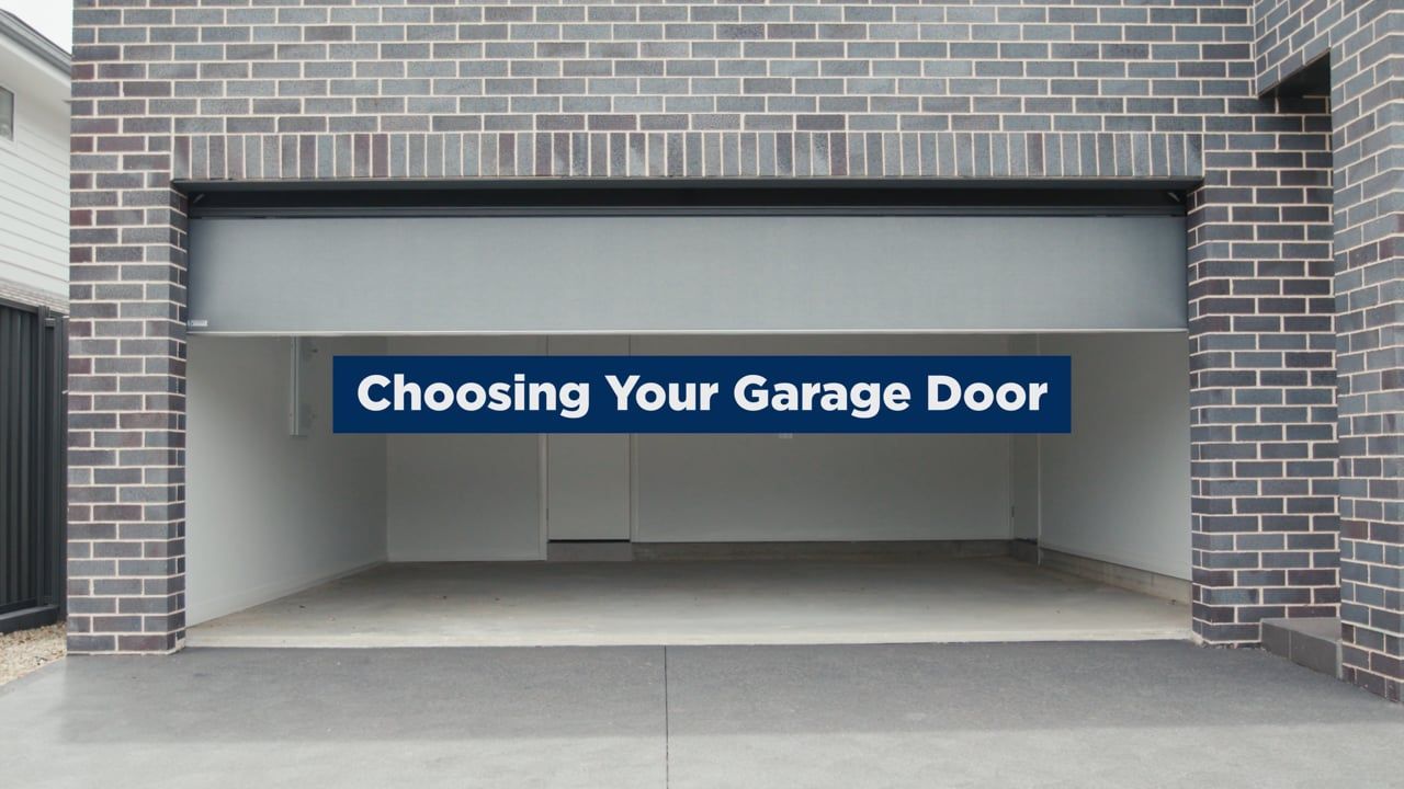 Choosing Your Garage Door